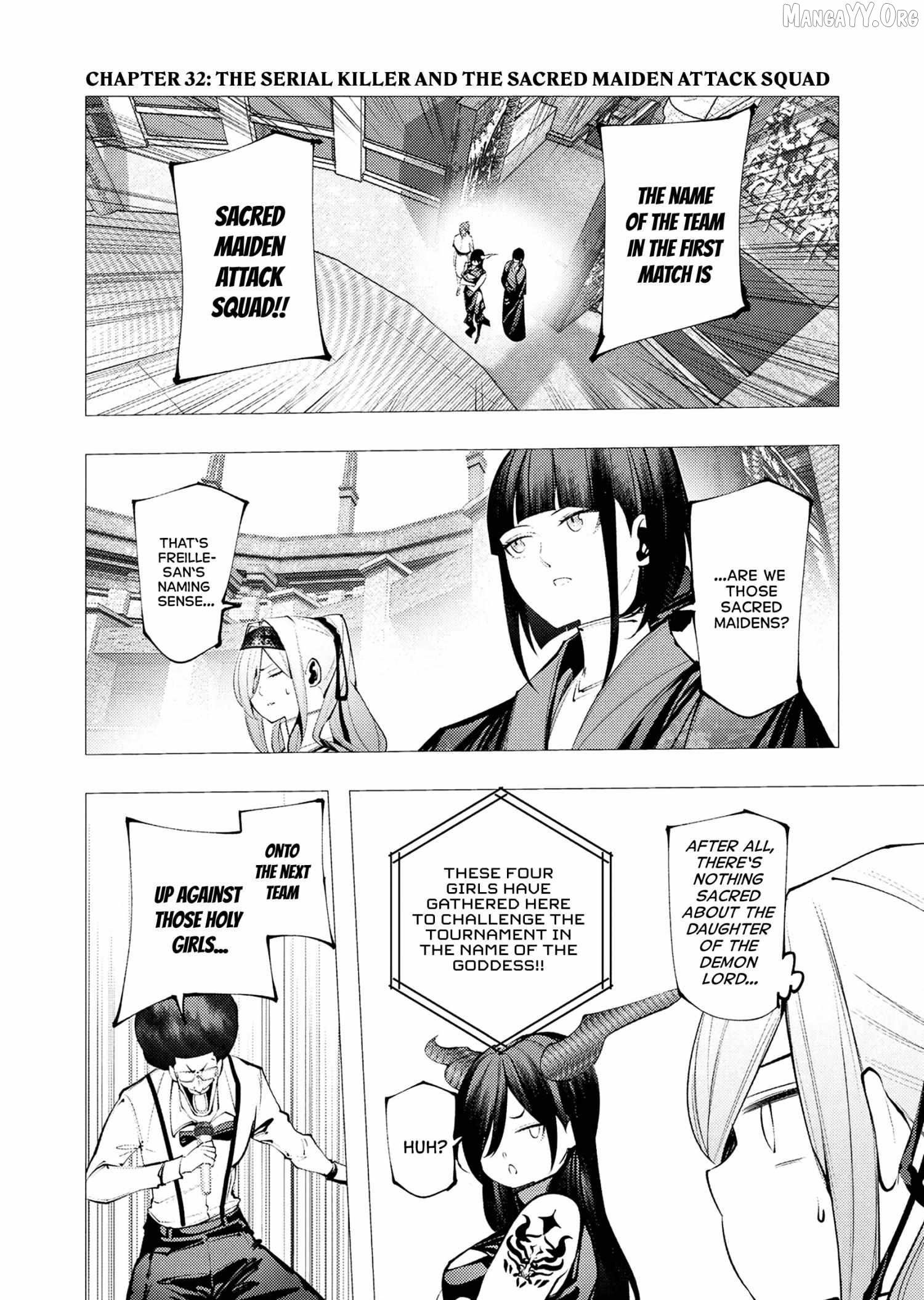 The Serial Killer Is Reincarnated Into the Another World. Chapter 32 - page 1