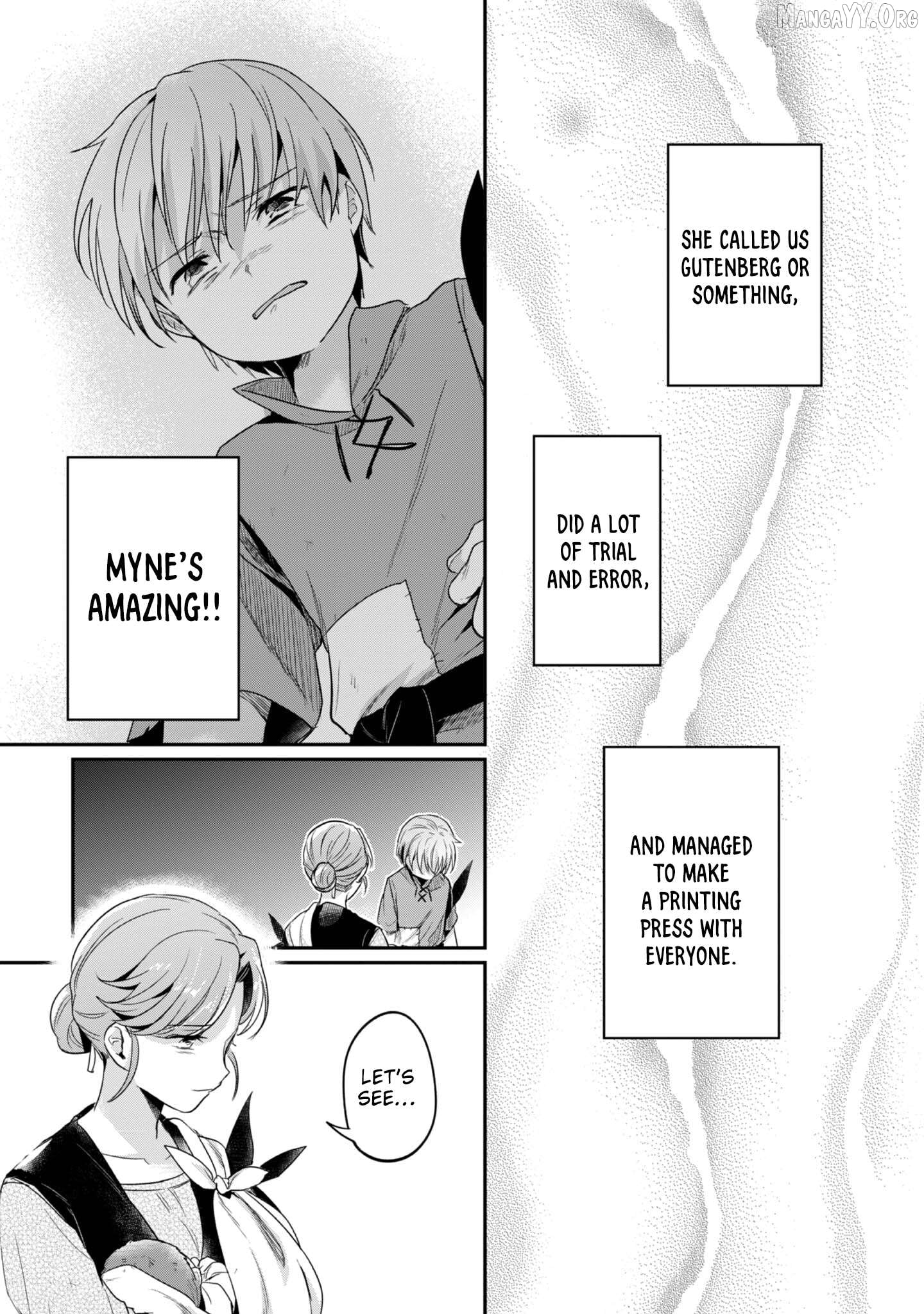 Ascendance of a Bookworm ~I'll Do Anything to Become a Librarian~ Part 2 「I'll Become a Shrine Maiden for Books!」 Chapter 64.5 - page 22