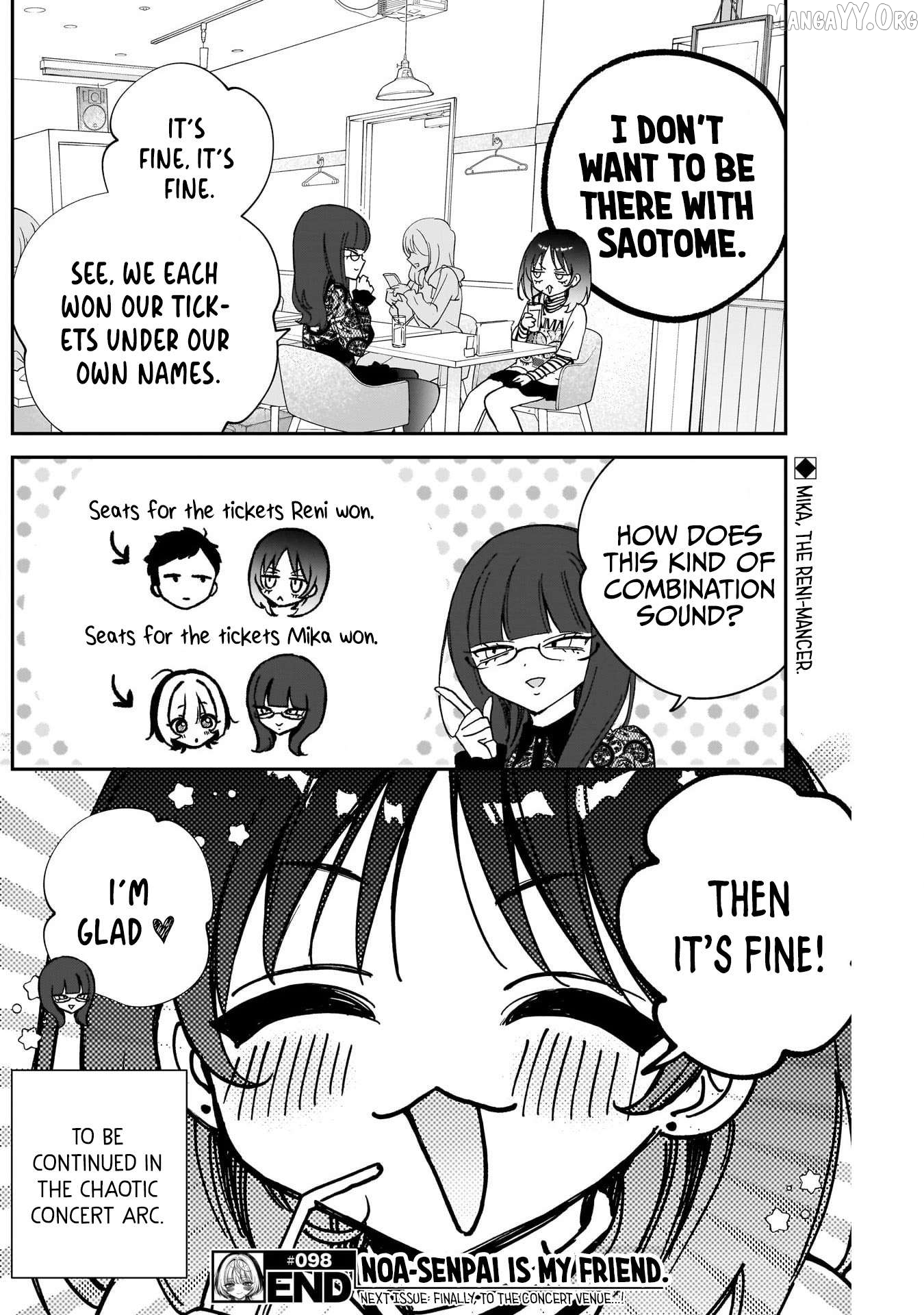 Noa-Senpai Wa Tomodachi. Chapter 98 - page 18