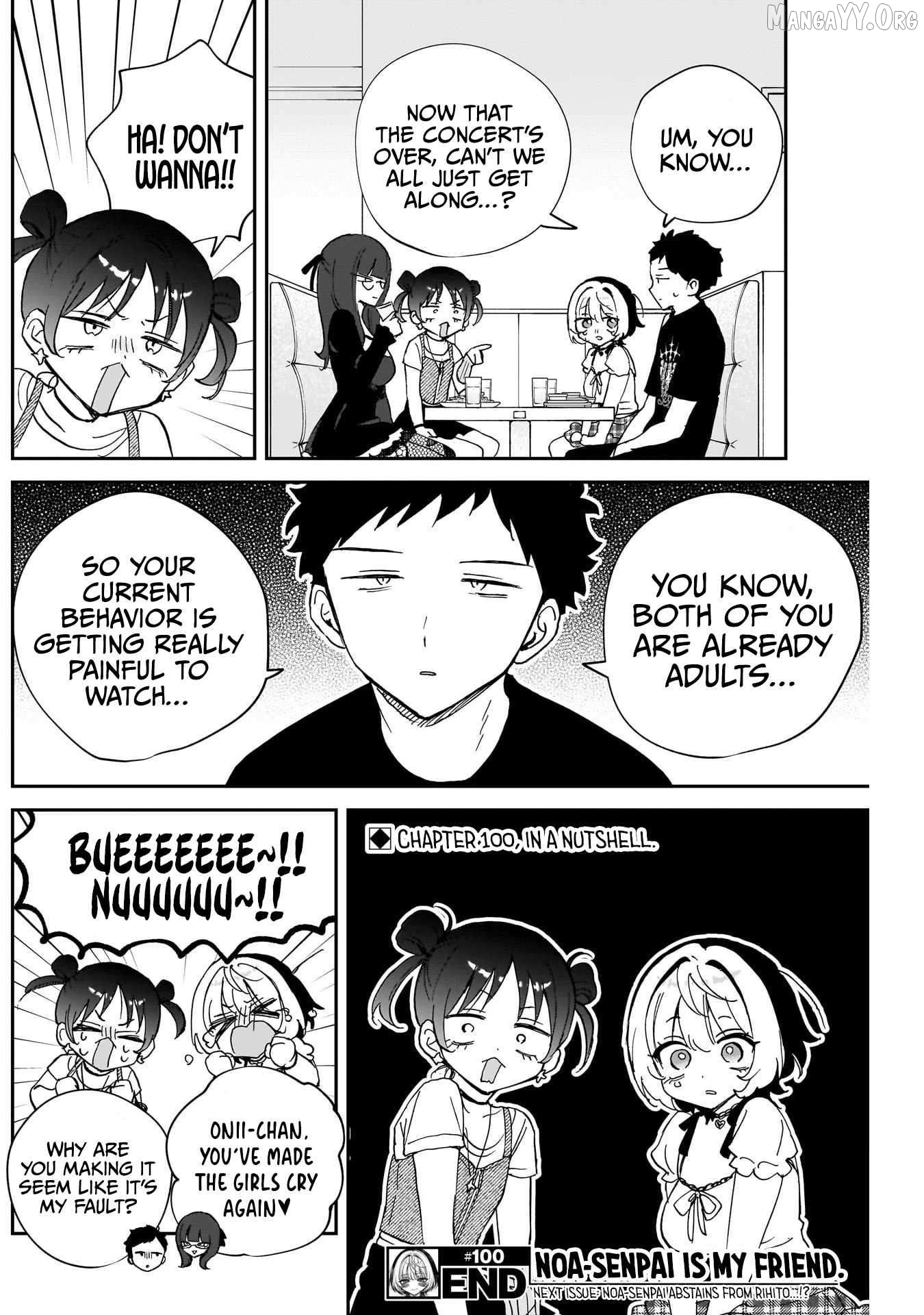 Noa-Senpai Wa Tomodachi. Chapter 100 - page 19