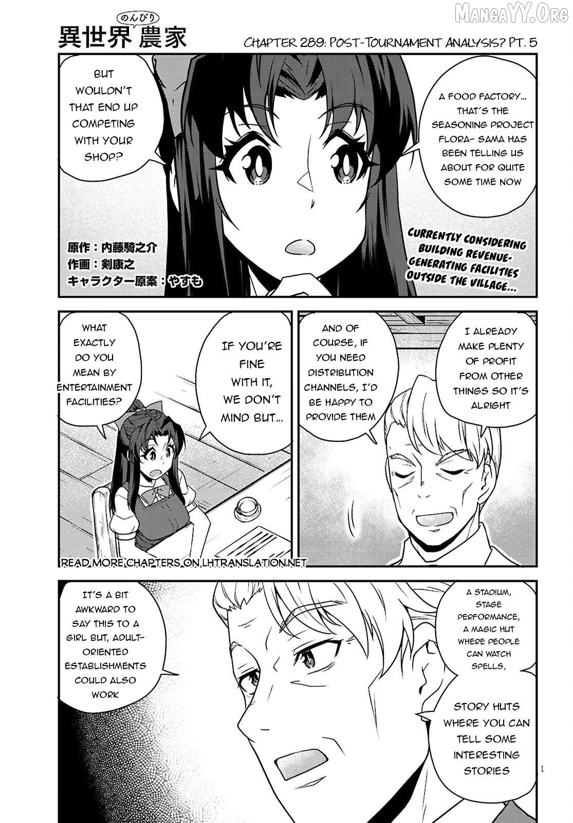Isekai Nonbiri Nouka Chapter 289 - page 1
