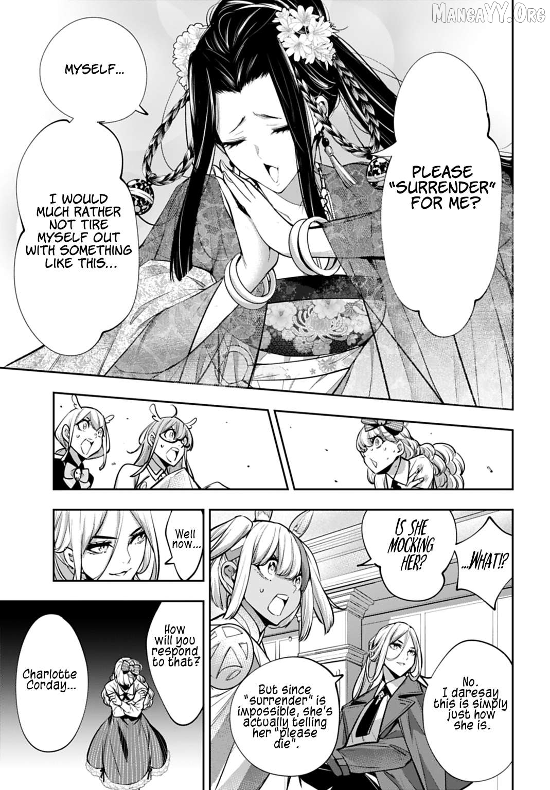 Majo Taisen - The War of Greedy Witches Chapter 64 - page 21