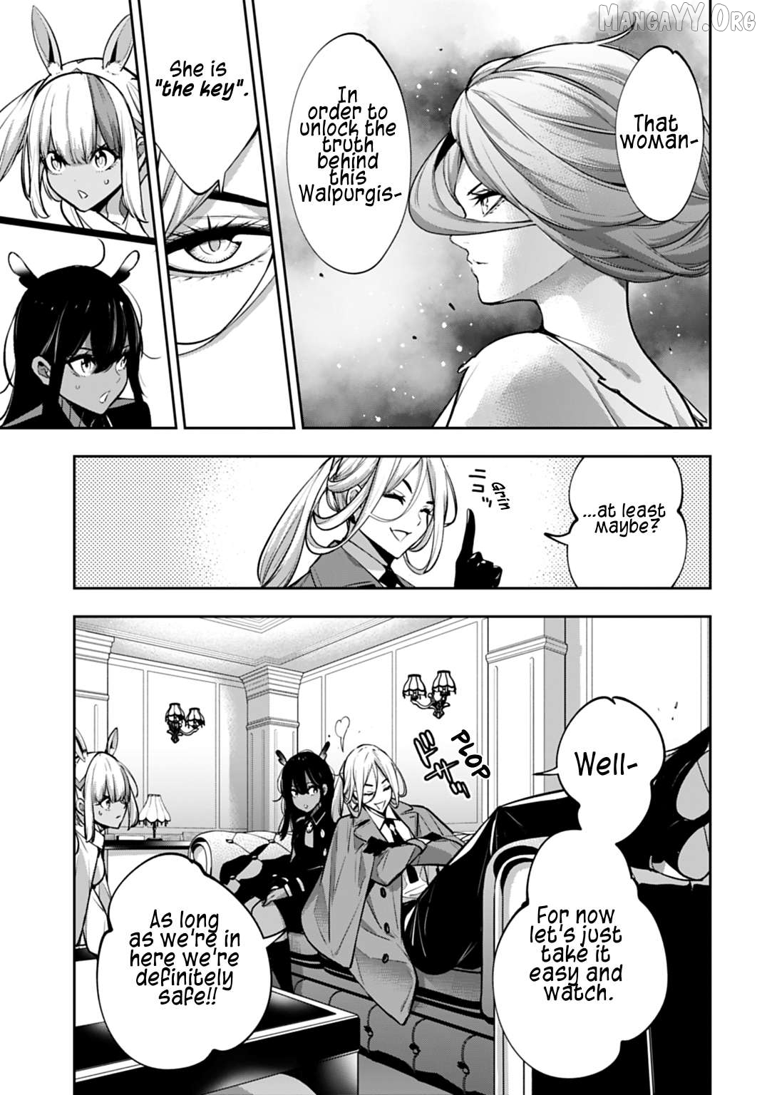 Majo Taisen - The War of Greedy Witches Chapter 64 - page 5