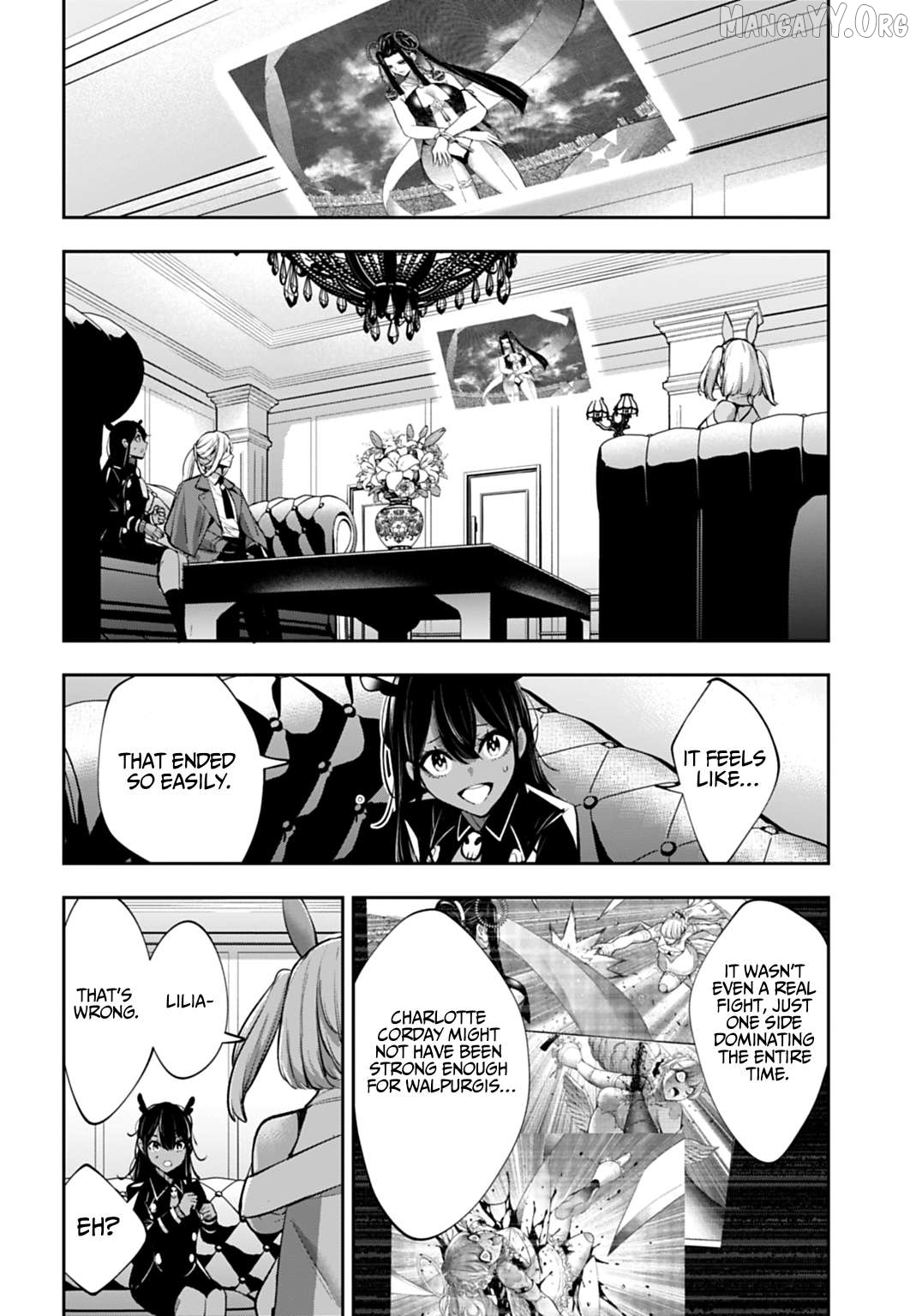 Majo Taisen - The War of Greedy Witches Chapter 65 - page 34