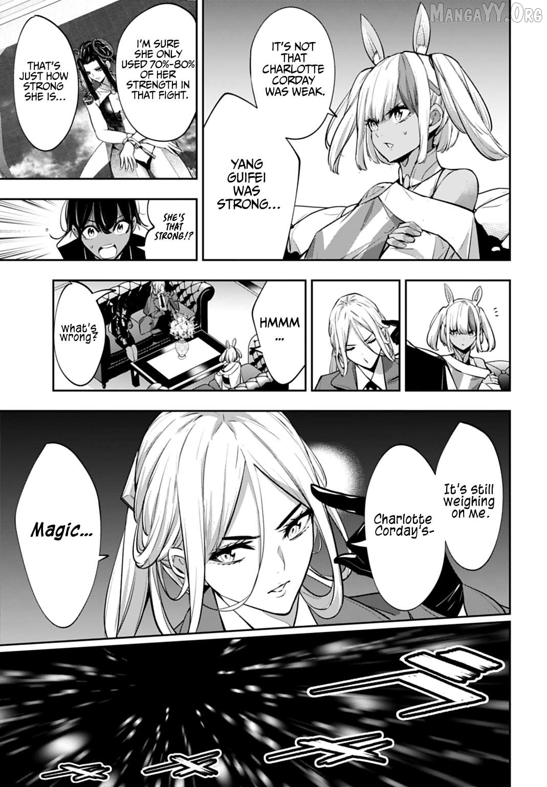 Majo Taisen - The War of Greedy Witches Chapter 65 - page 35