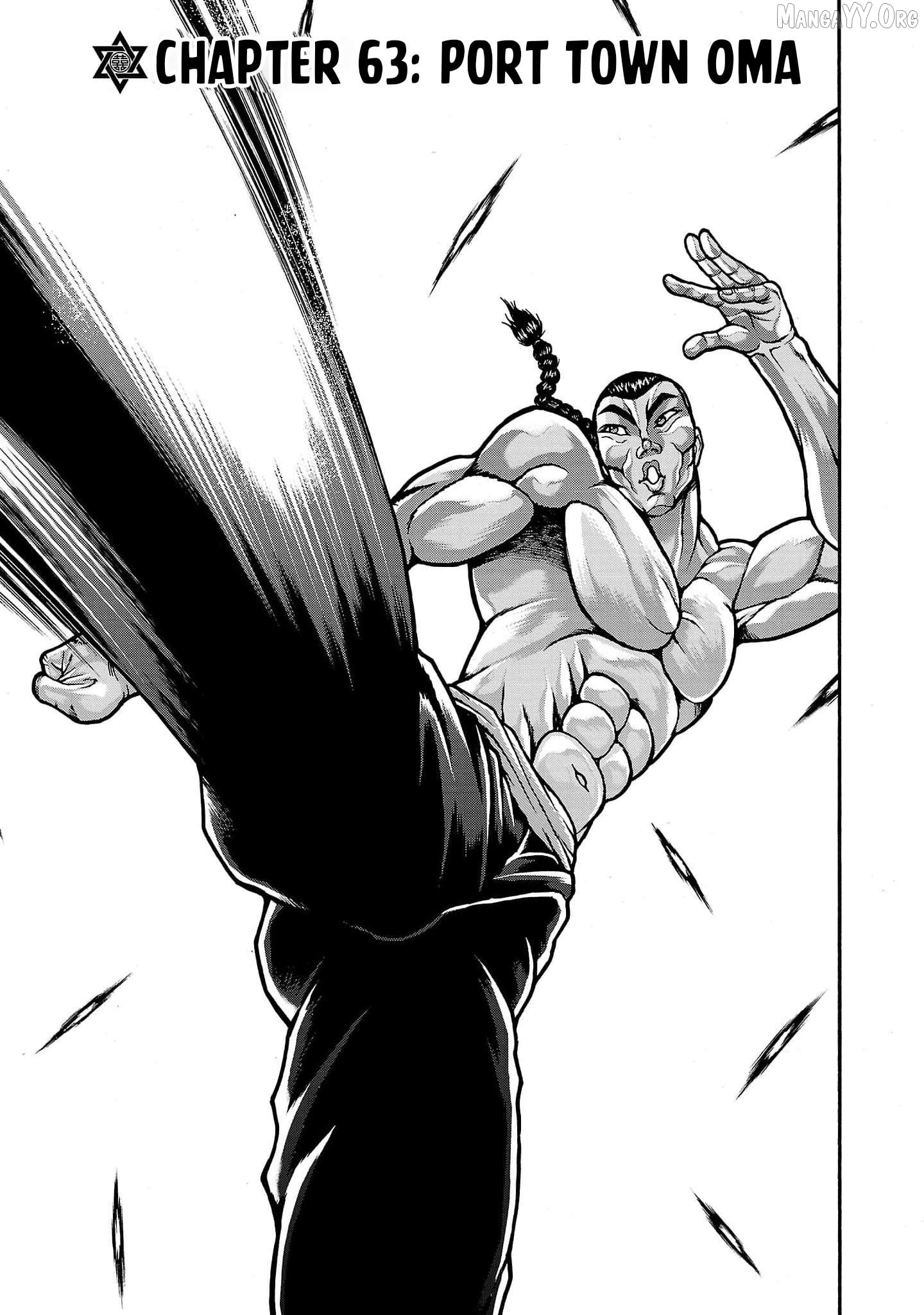 Baki Gaiden – Retsu Kaioh Isekai Tensei Shitemo Ikkō Kamawan! Chapter 63 - page 1