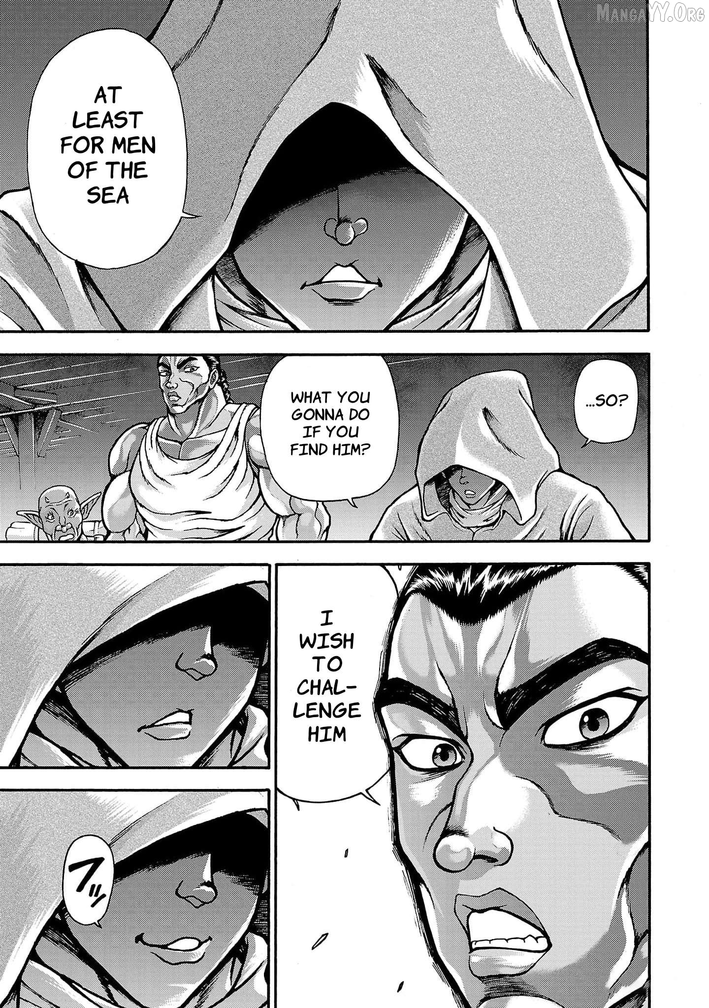 Baki Gaiden – Retsu Kaioh Isekai Tensei Shitemo Ikkō Kamawan! Chapter 63 - page 8