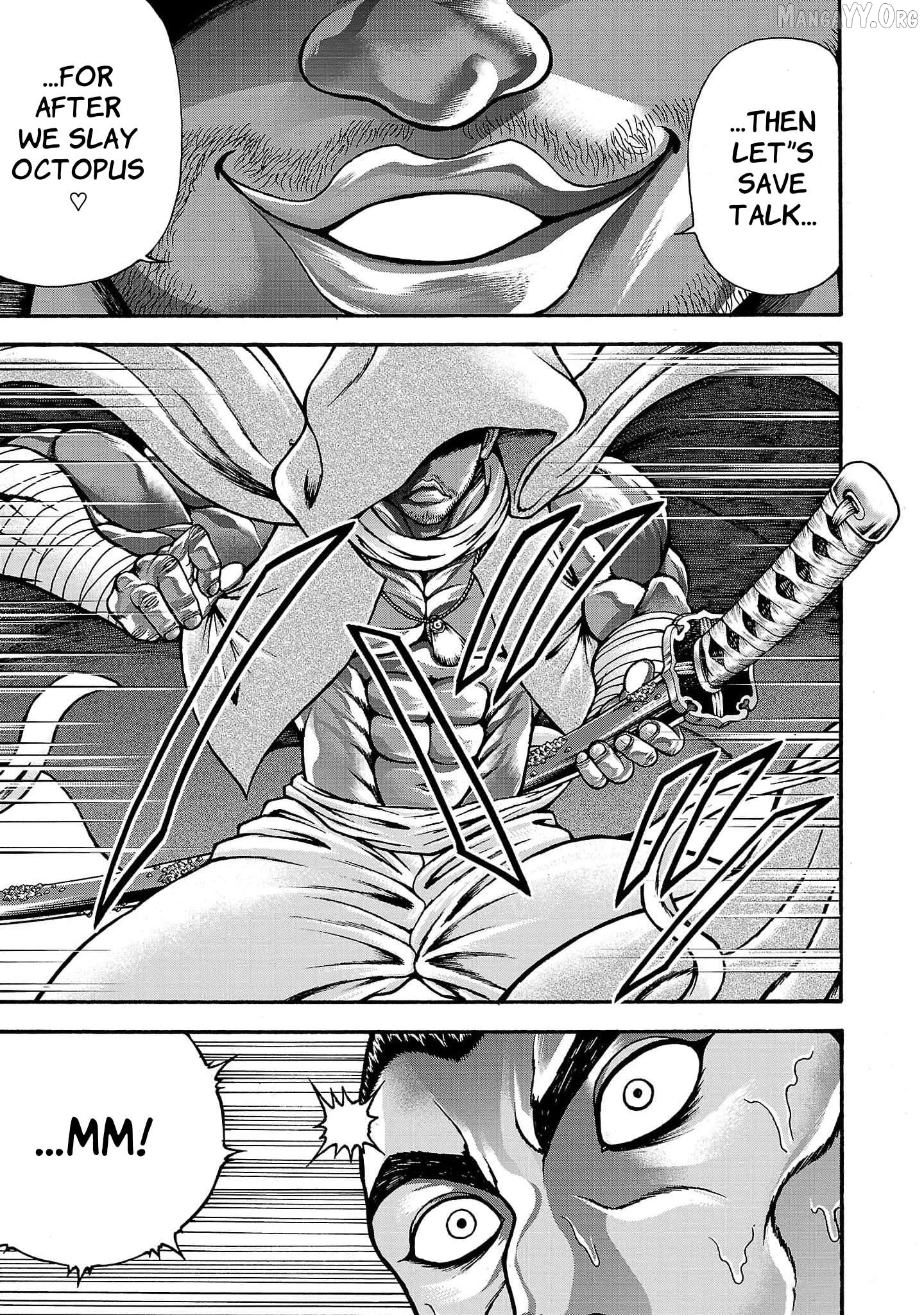 Baki Gaiden – Retsu Kaioh Isekai Tensei Shitemo Ikkō Kamawan! Chapter 64 - page 12