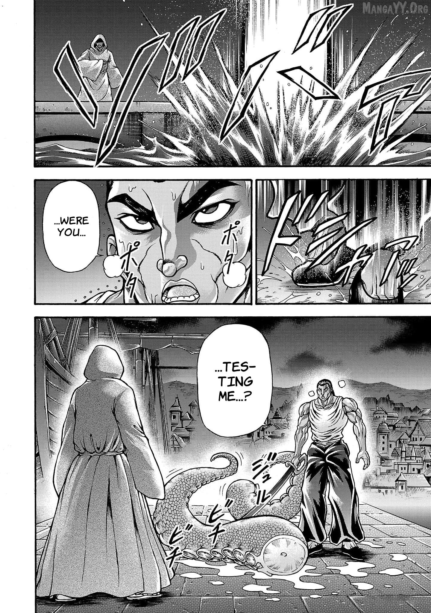Baki Gaiden – Retsu Kaioh Isekai Tensei Shitemo Ikkō Kamawan! Chapter 64 - page 9