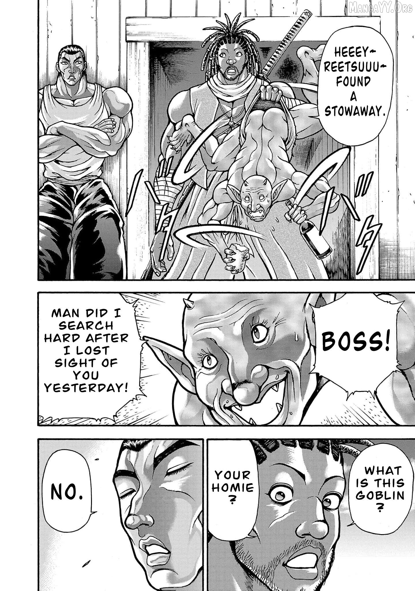 Baki Gaiden – Retsu Kaioh Isekai Tensei Shitemo Ikkō Kamawan! Chapter 66 - page 11