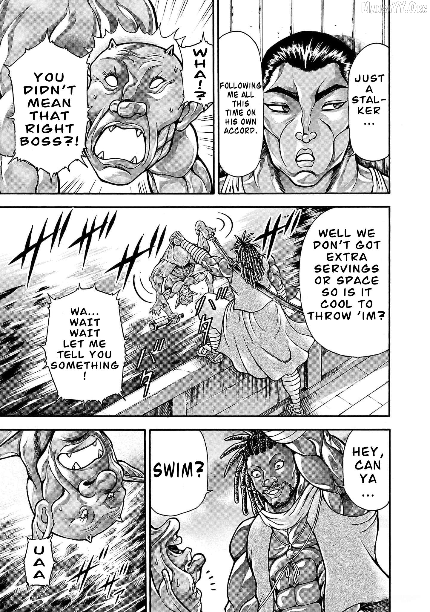 Baki Gaiden – Retsu Kaioh Isekai Tensei Shitemo Ikkō Kamawan! Chapter 66 - page 12