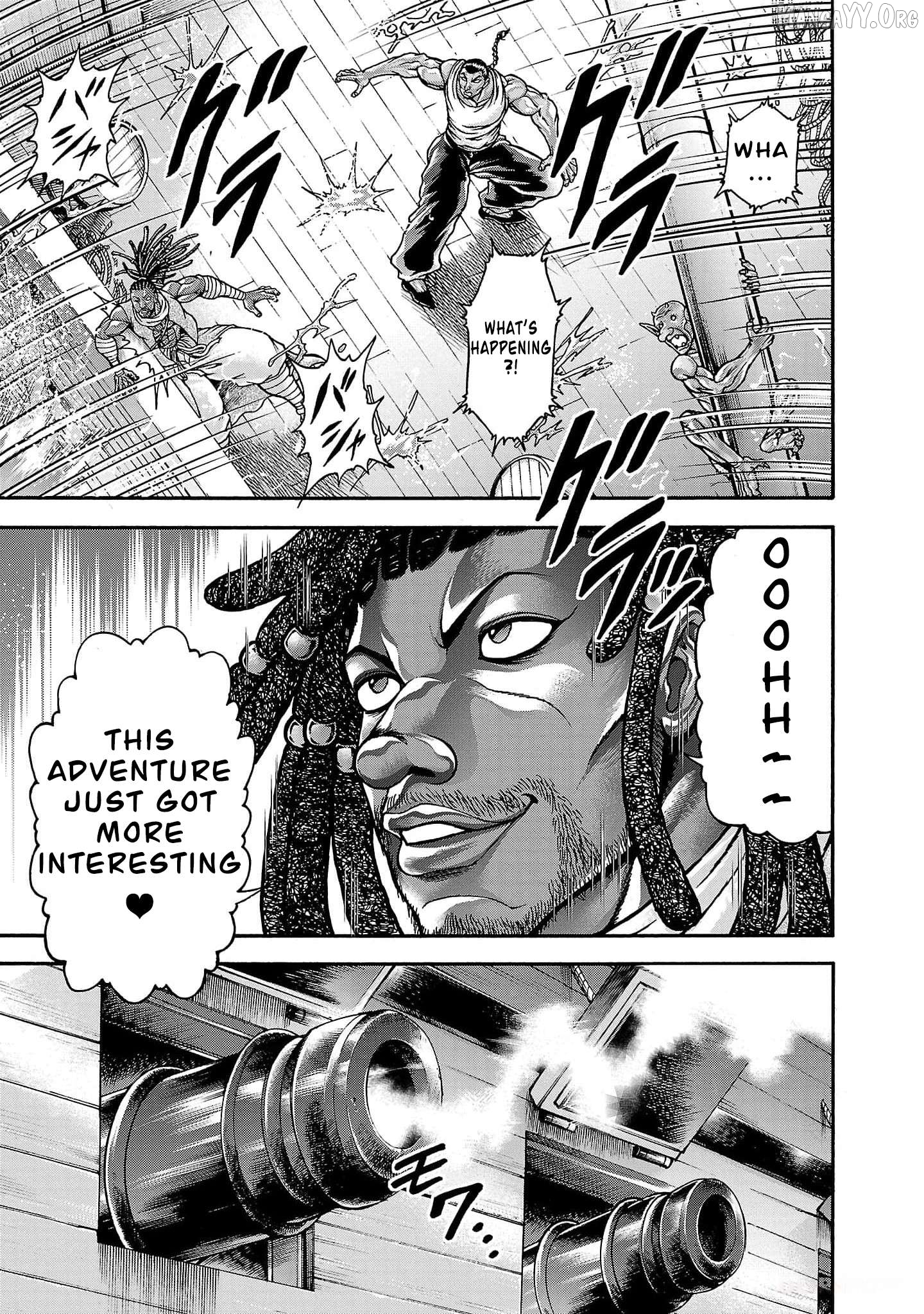 Baki Gaiden – Retsu Kaioh Isekai Tensei Shitemo Ikkō Kamawan! Chapter 66 - page 16