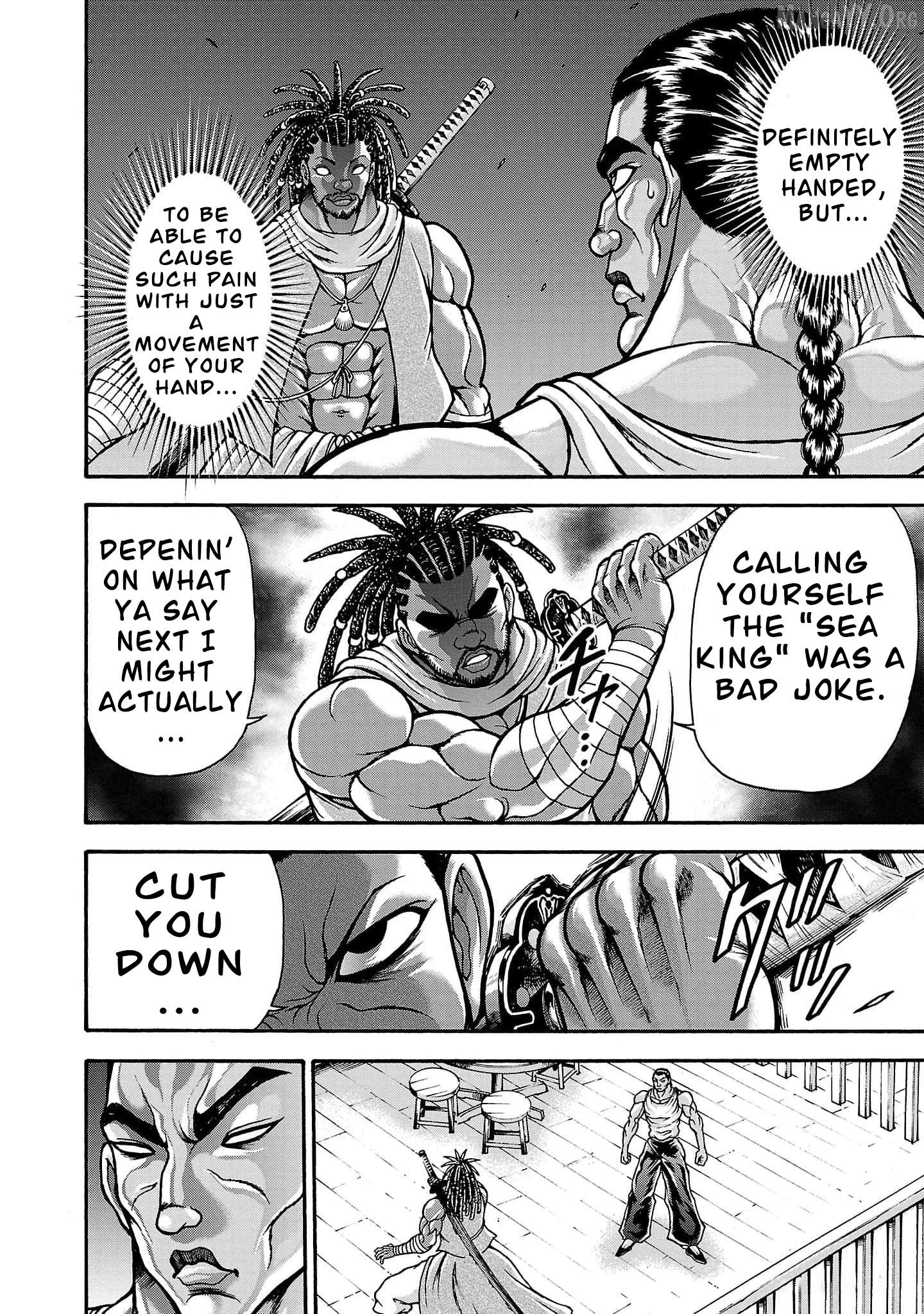 Baki Gaiden – Retsu Kaioh Isekai Tensei Shitemo Ikkō Kamawan! Chapter 66 - page 4