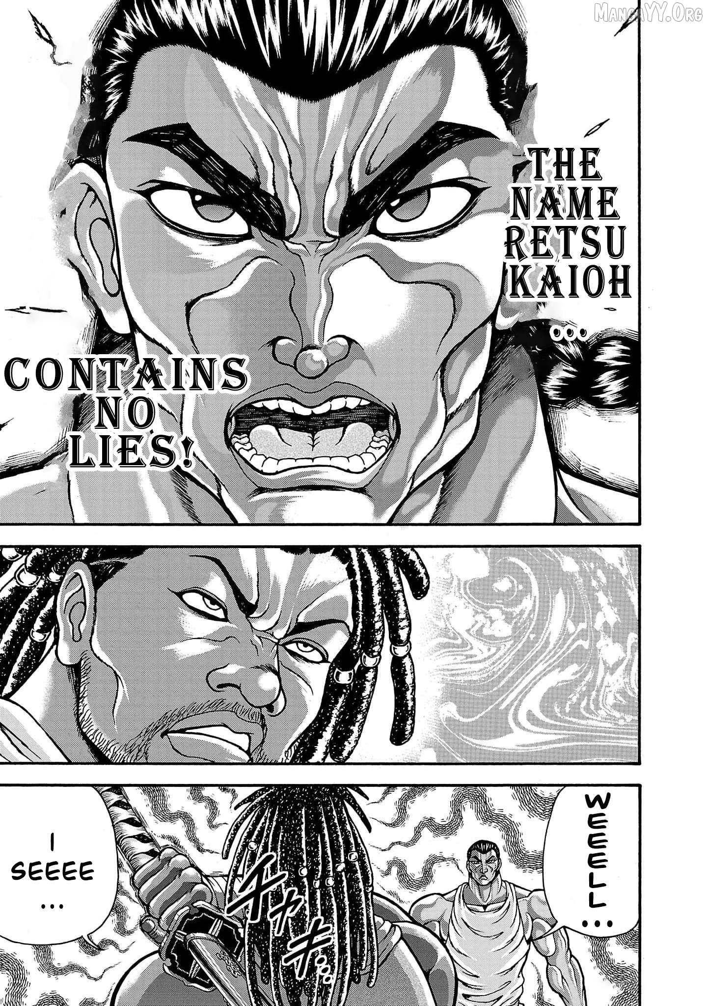Baki Gaiden – Retsu Kaioh Isekai Tensei Shitemo Ikkō Kamawan! Chapter 66 - page 5