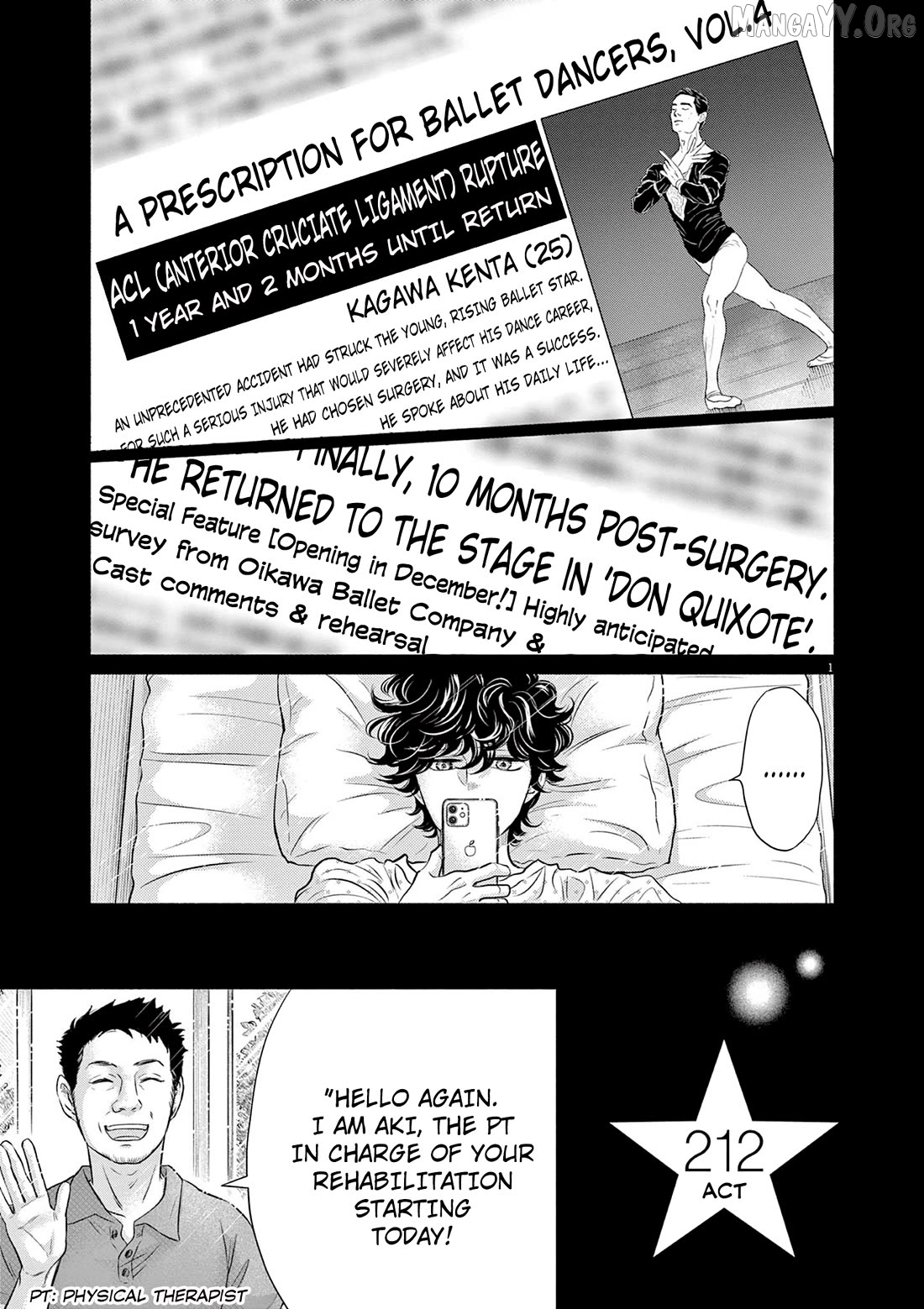 Dance Dance Danseur Chapter 212 - page 1