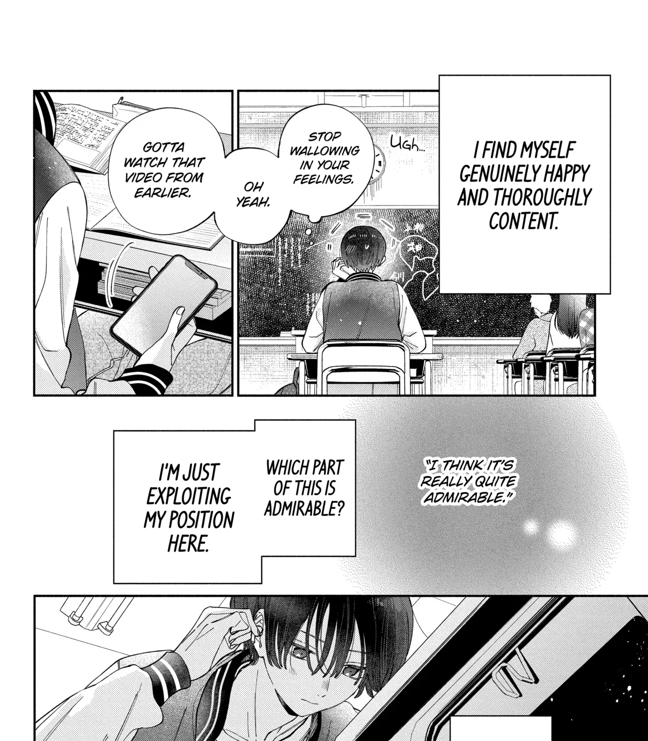 I Won't Fall for Him Just Because of His Face Chapter 56.2 - page 7