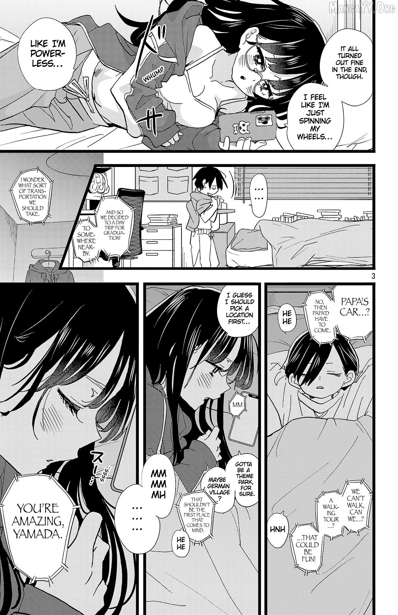 Boku no Kokoro no Yabai yatsu Chapter 187 - page 3