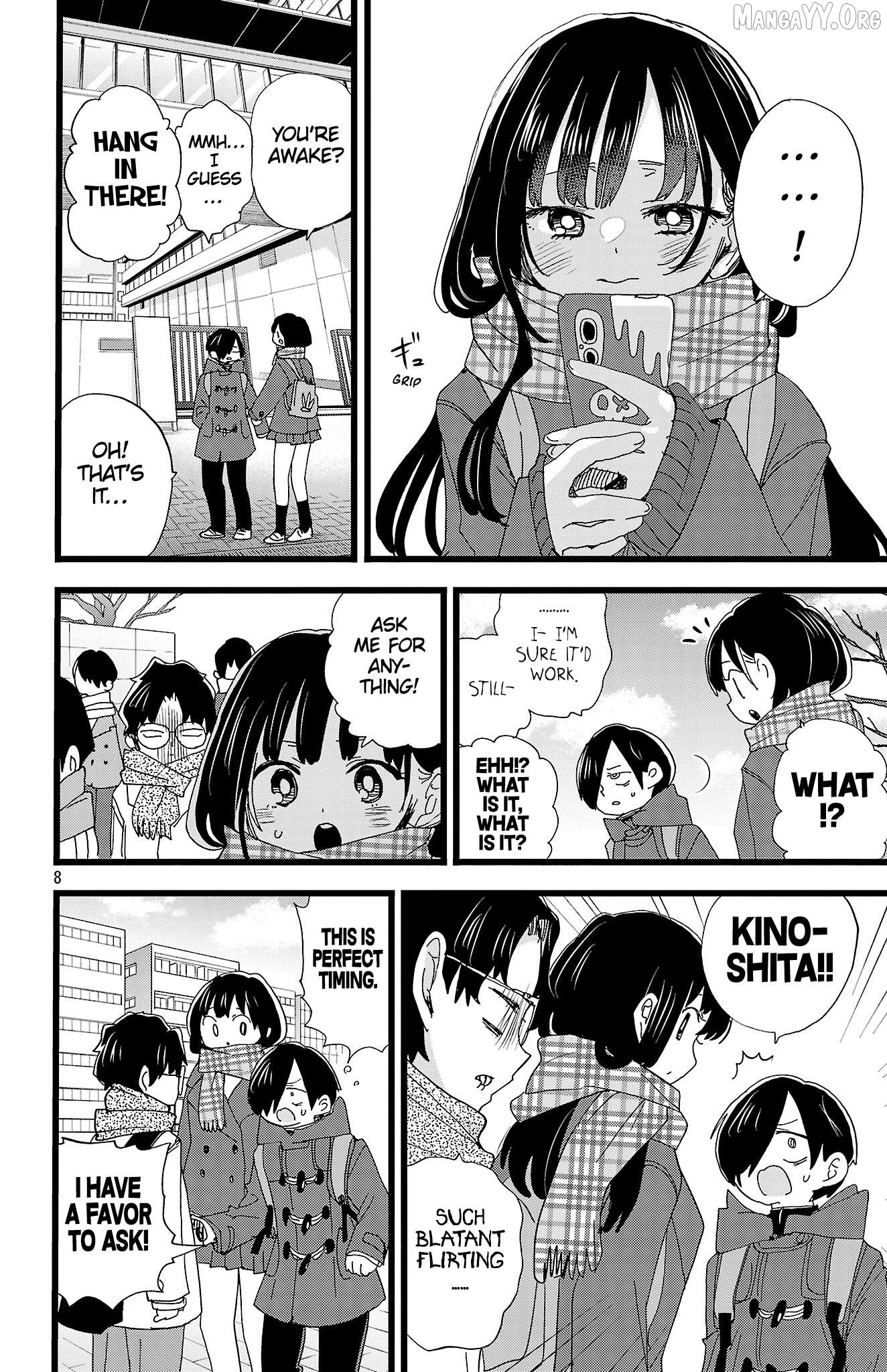 Boku no Kokoro no Yabai yatsu Chapter 188 - page 9