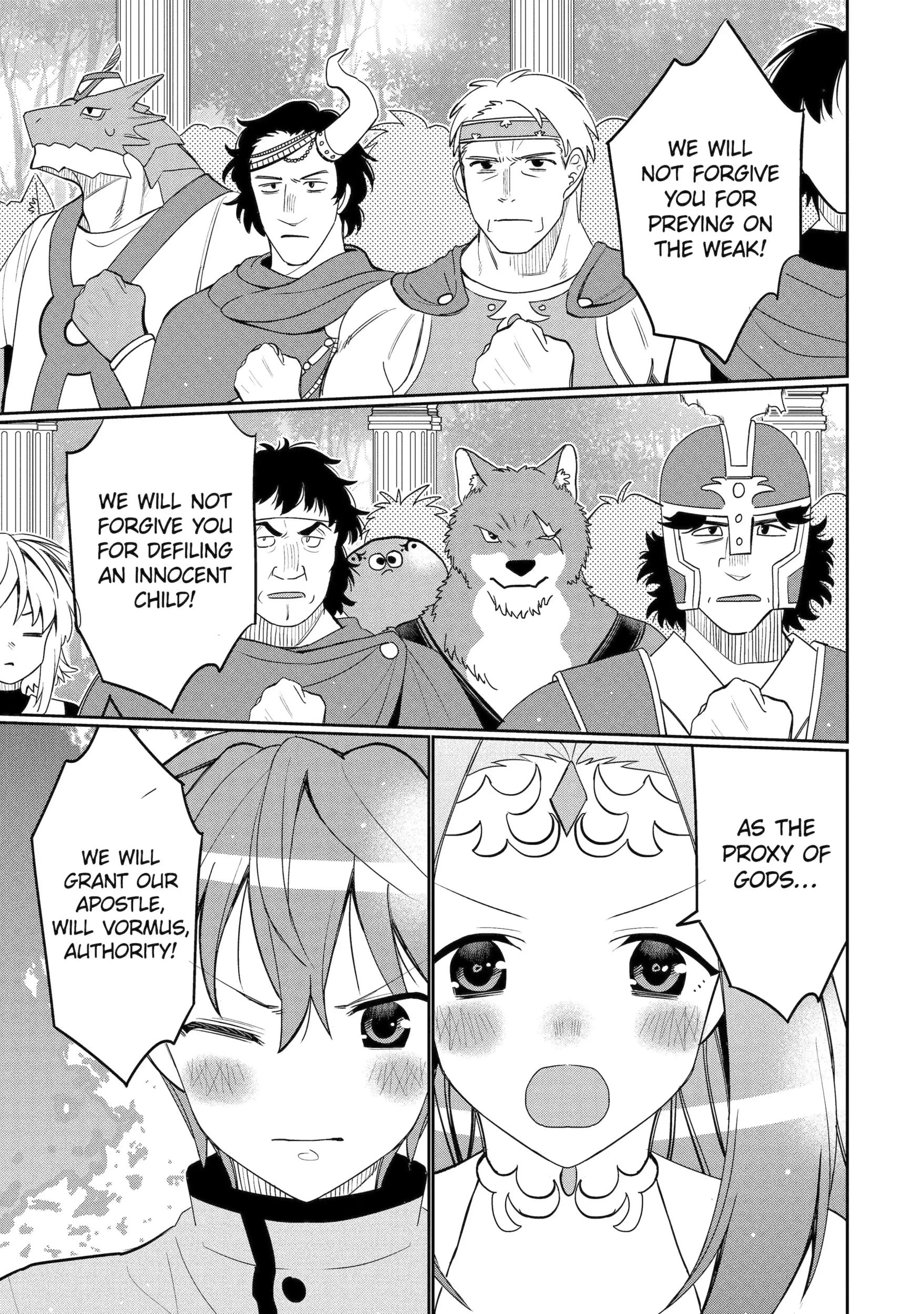 Reincarnated as an Eight-Year-Old Apostle of the Gods Chapter 54.3 - page 7