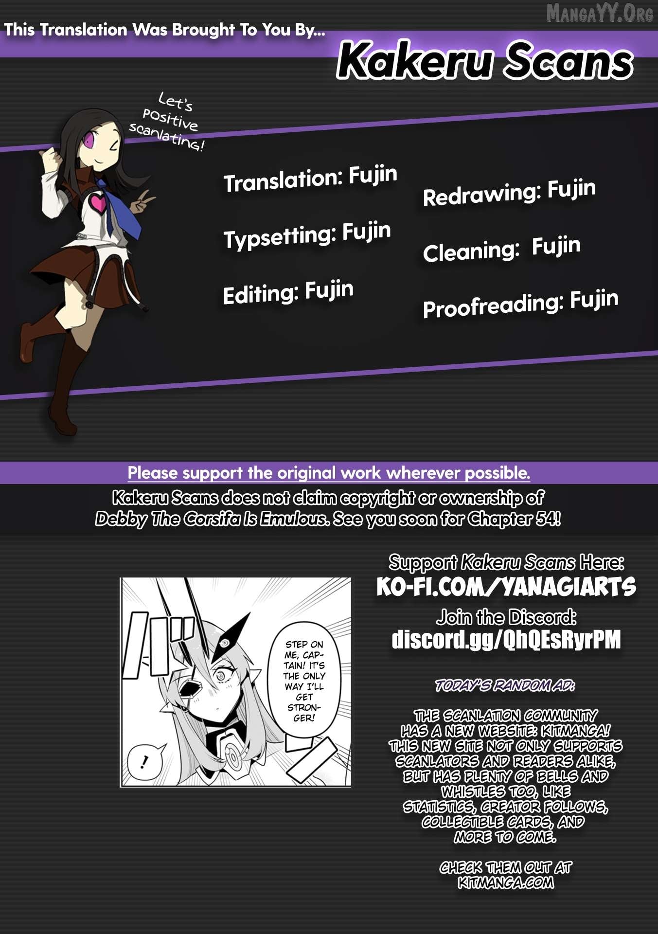 Debby The Corsifa Is Emulous Chapter 54 - page 16