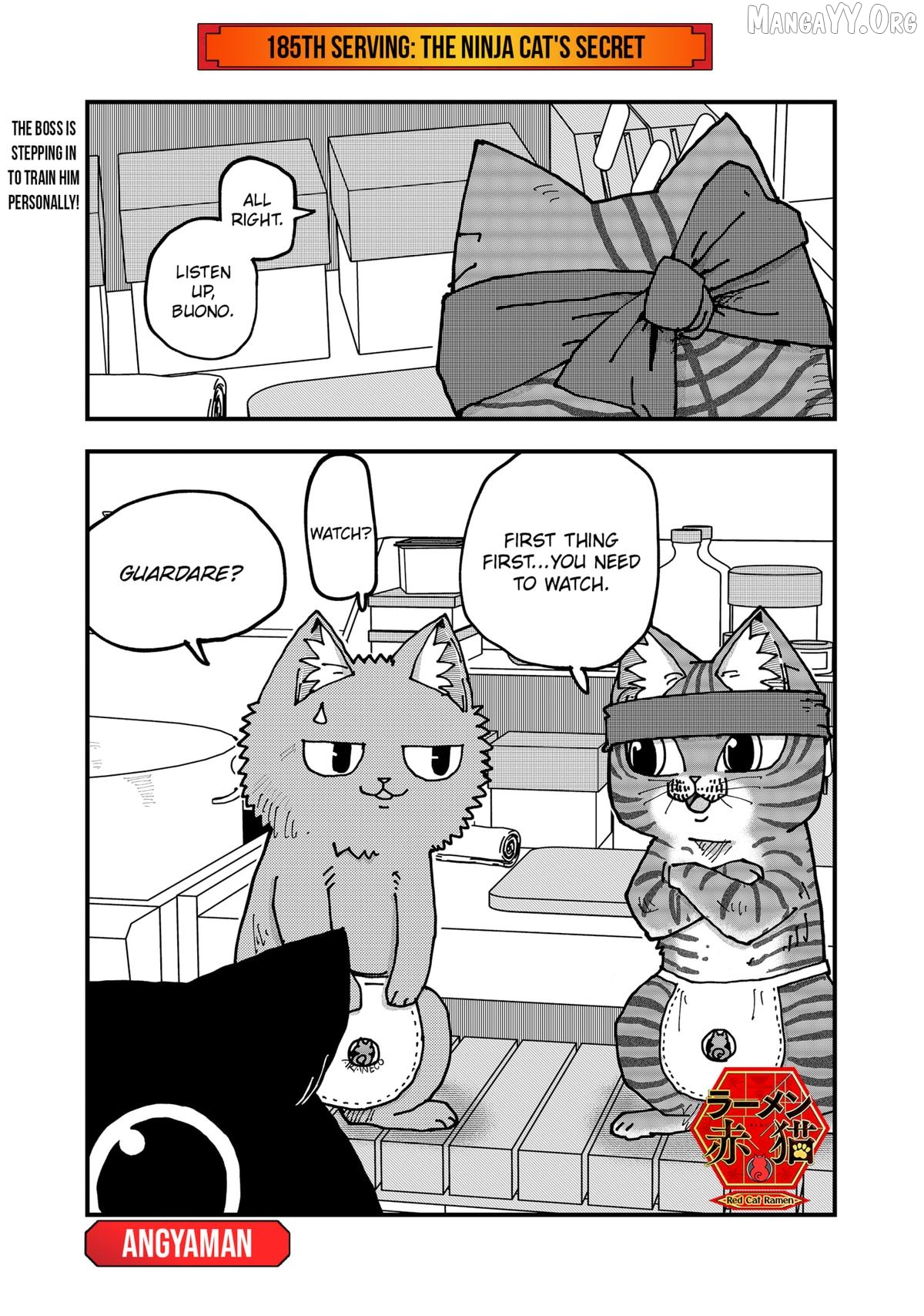 Ramen Aka Neko Chapter 185 - page 1