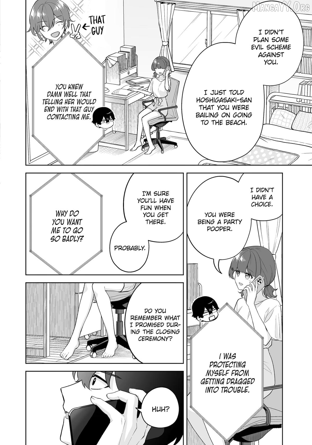 Please Leave Me Alone (For Some Reason, She Wants to Change a Lone Wolf's Helpless High School Life.) Chapter 35 - page 12