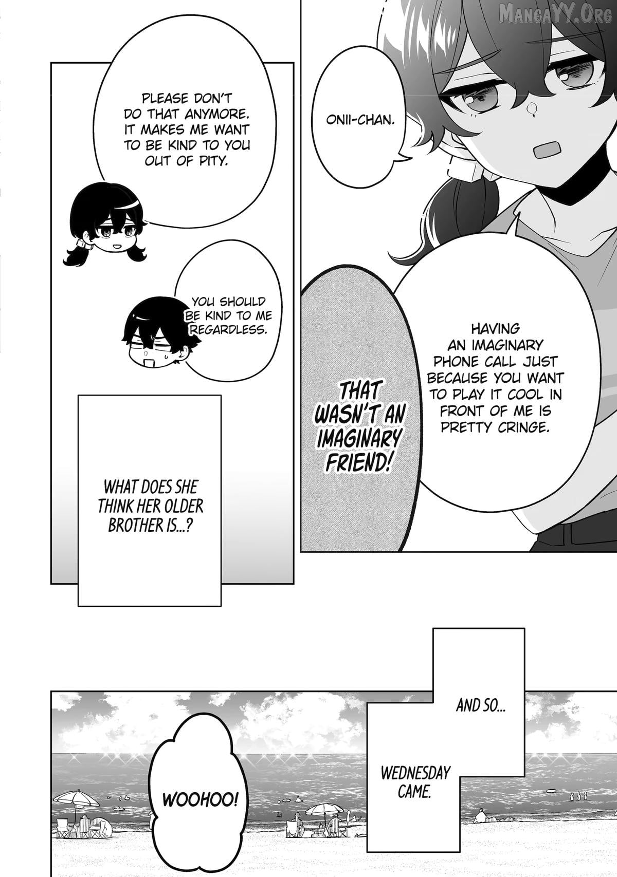 Please Leave Me Alone (For Some Reason, She Wants to Change a Lone Wolf's Helpless High School Life.) Chapter 35 - page 14