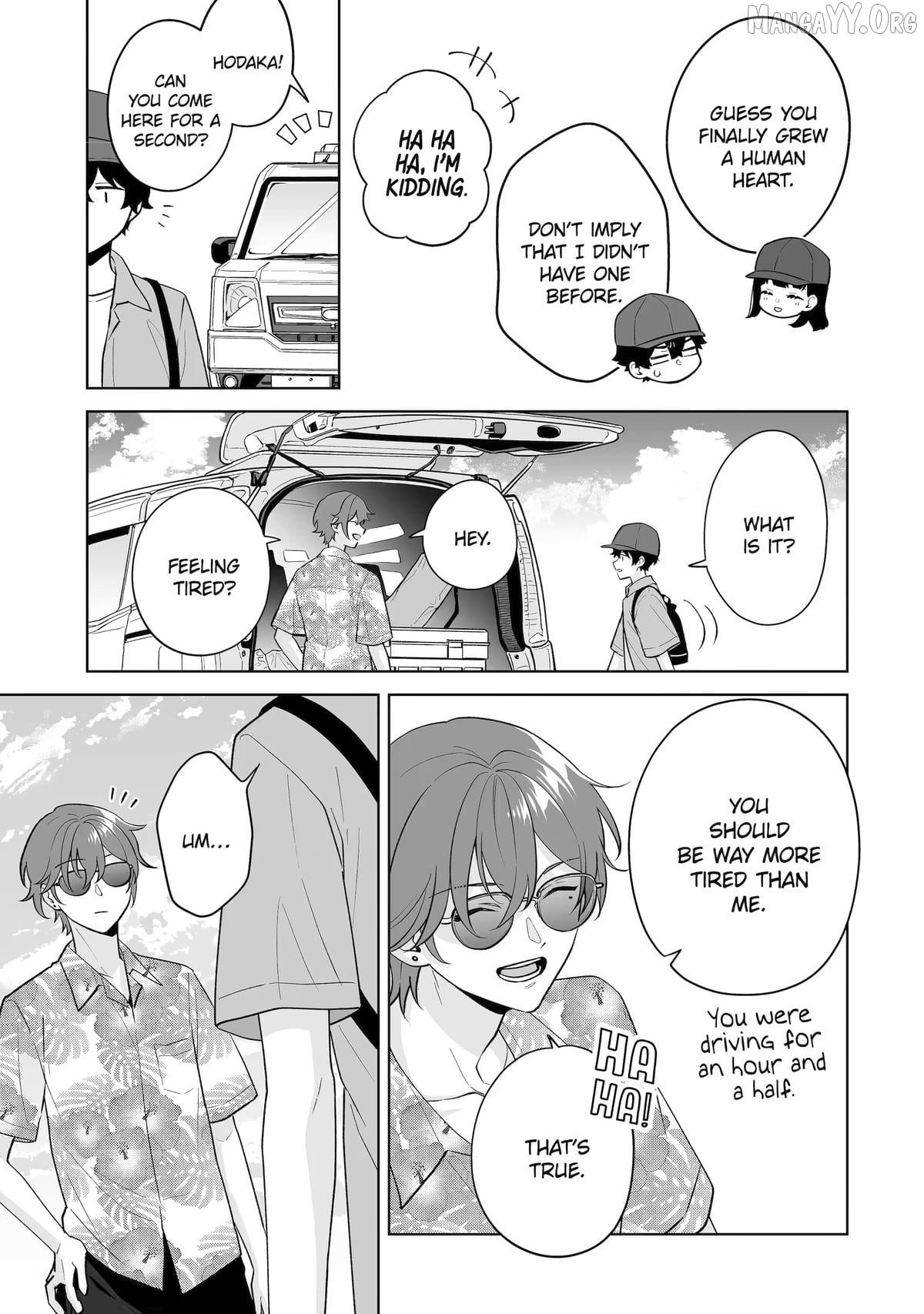 Please Leave Me Alone (For Some Reason, She Wants to Change a Lone Wolf's Helpless High School Life.) Chapter 35 - page 17