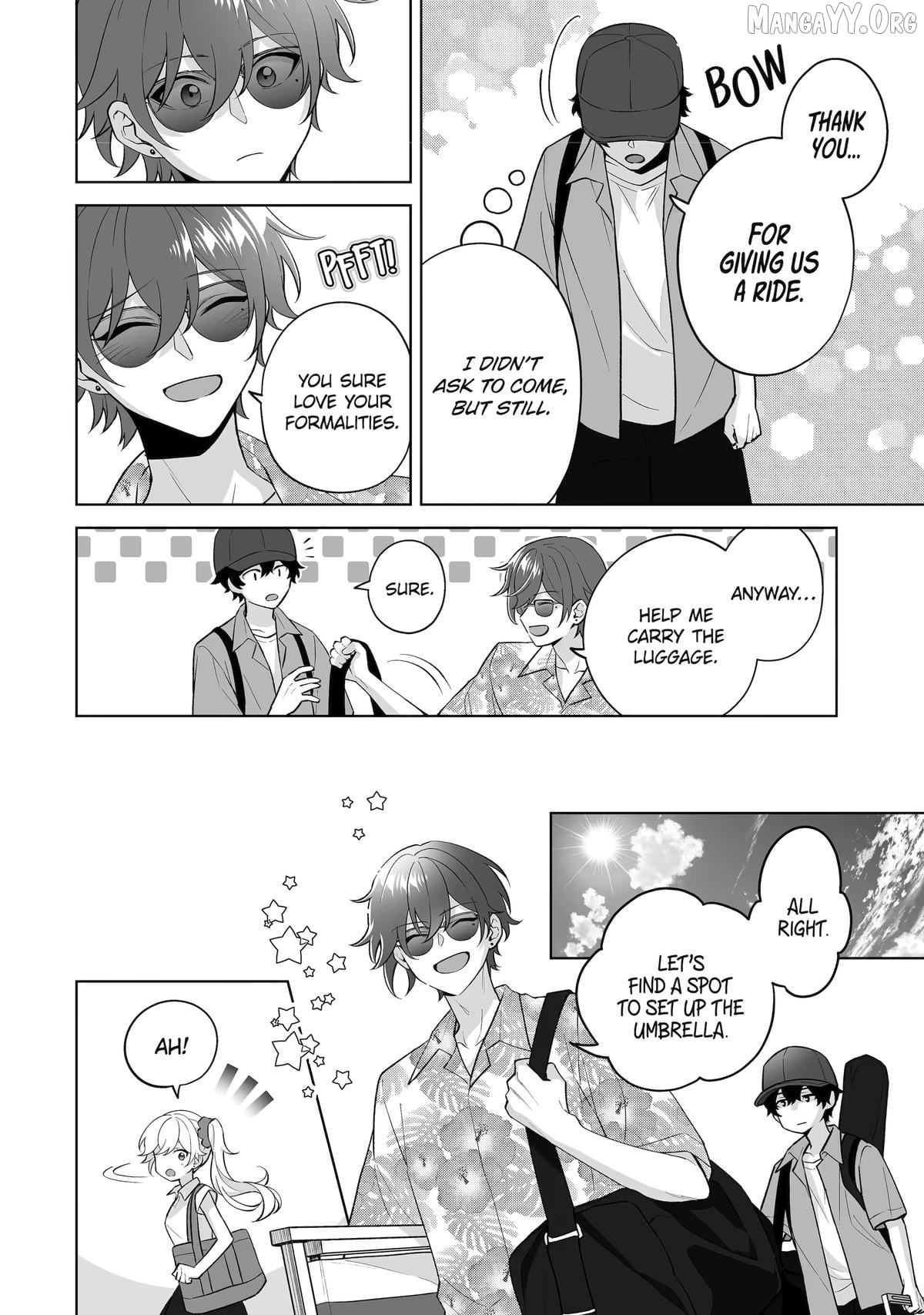 Please Leave Me Alone (For Some Reason, She Wants to Change a Lone Wolf's Helpless High School Life.) Chapter 35 - page 18