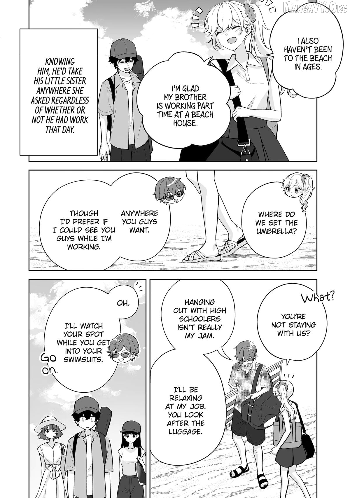 Please Leave Me Alone (For Some Reason, She Wants to Change a Lone Wolf's Helpless High School Life.) Chapter 35 - page 20