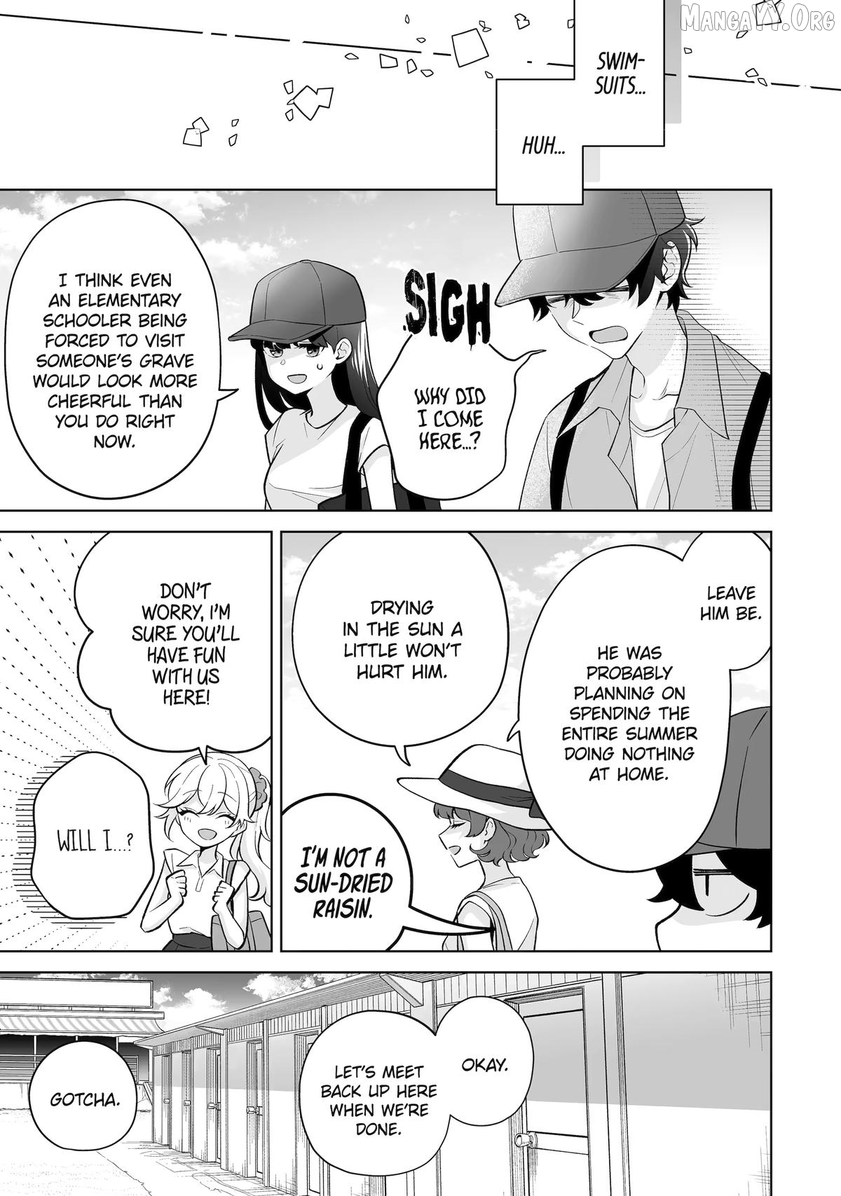Please Leave Me Alone (For Some Reason, She Wants to Change a Lone Wolf's Helpless High School Life.) Chapter 35 - page 21