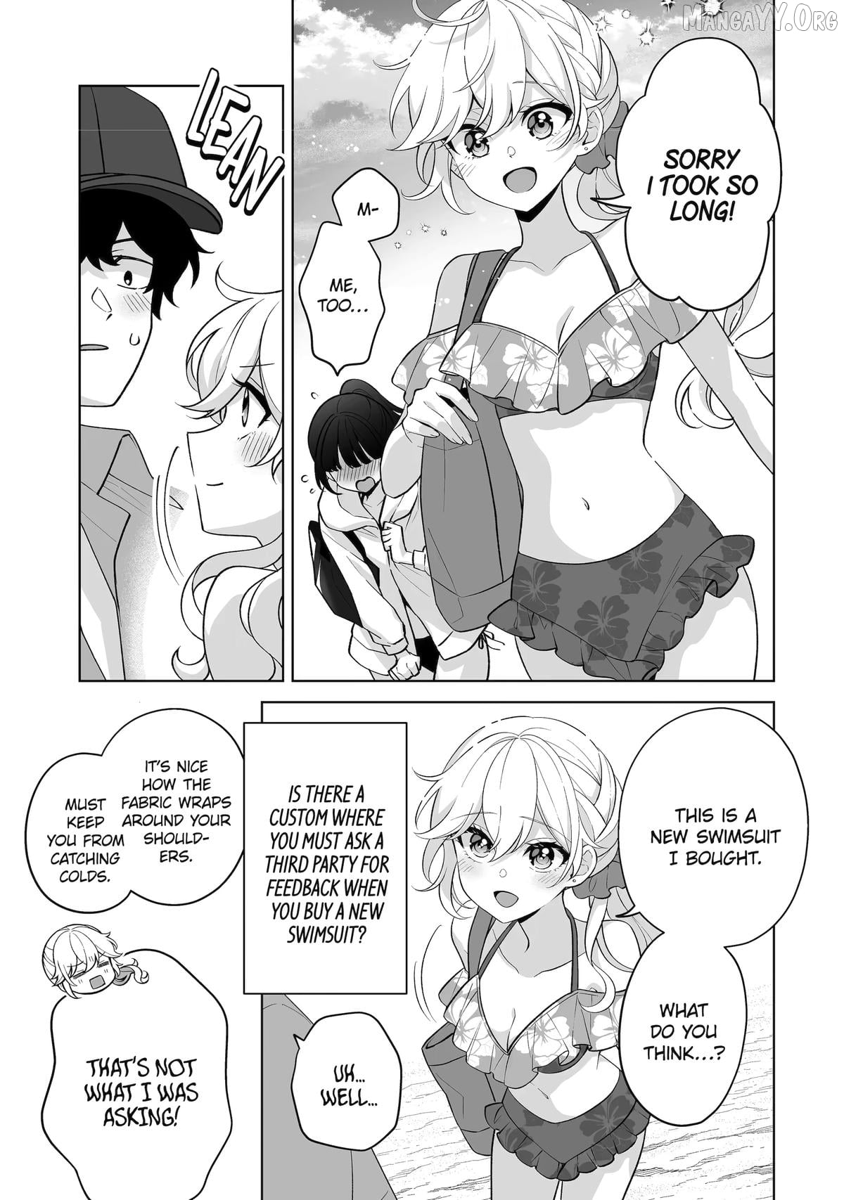 Please Leave Me Alone (For Some Reason, She Wants to Change a Lone Wolf's Helpless High School Life.) Chapter 35 - page 25