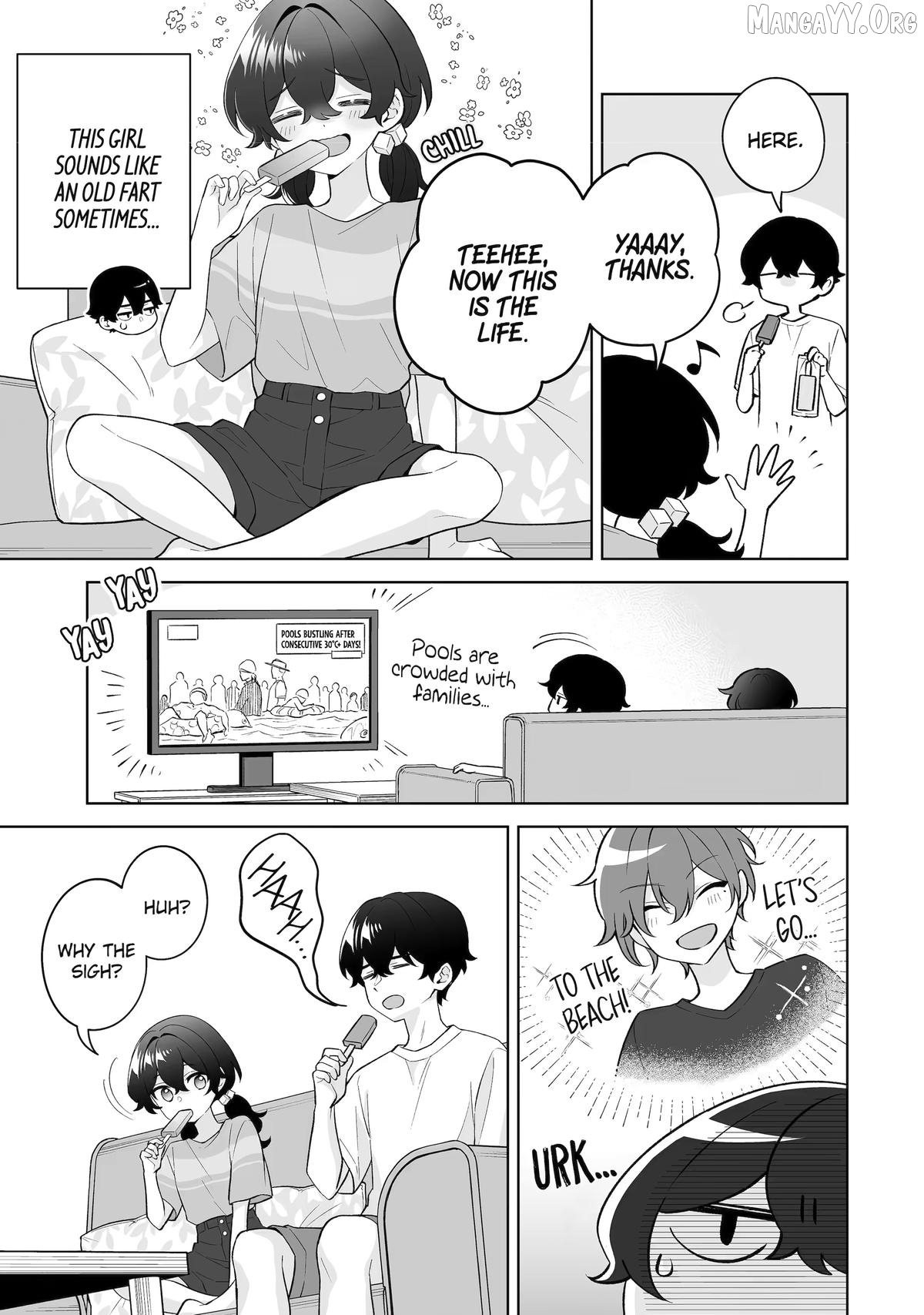 Please Leave Me Alone (For Some Reason, She Wants to Change a Lone Wolf's Helpless High School Life.) Chapter 35 - page 3