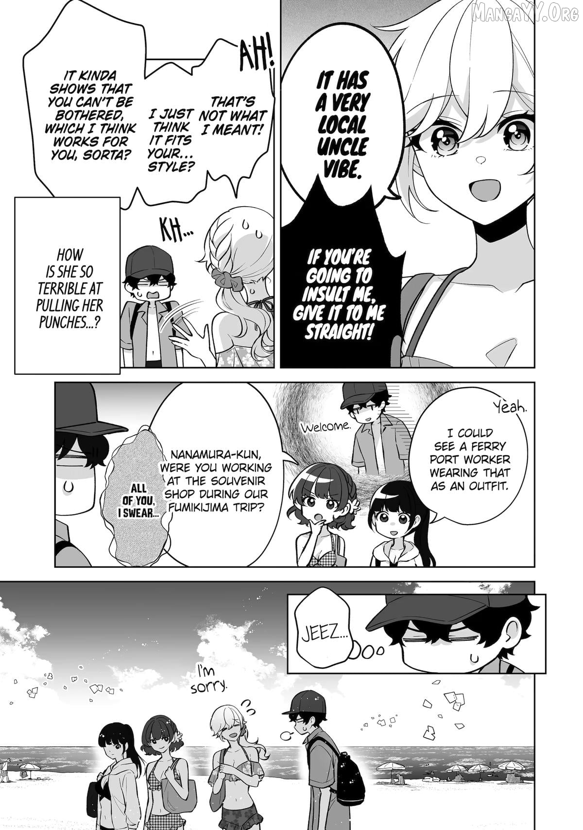 Please Leave Me Alone (For Some Reason, She Wants to Change a Lone Wolf's Helpless High School Life.) Chapter 35 - page 31