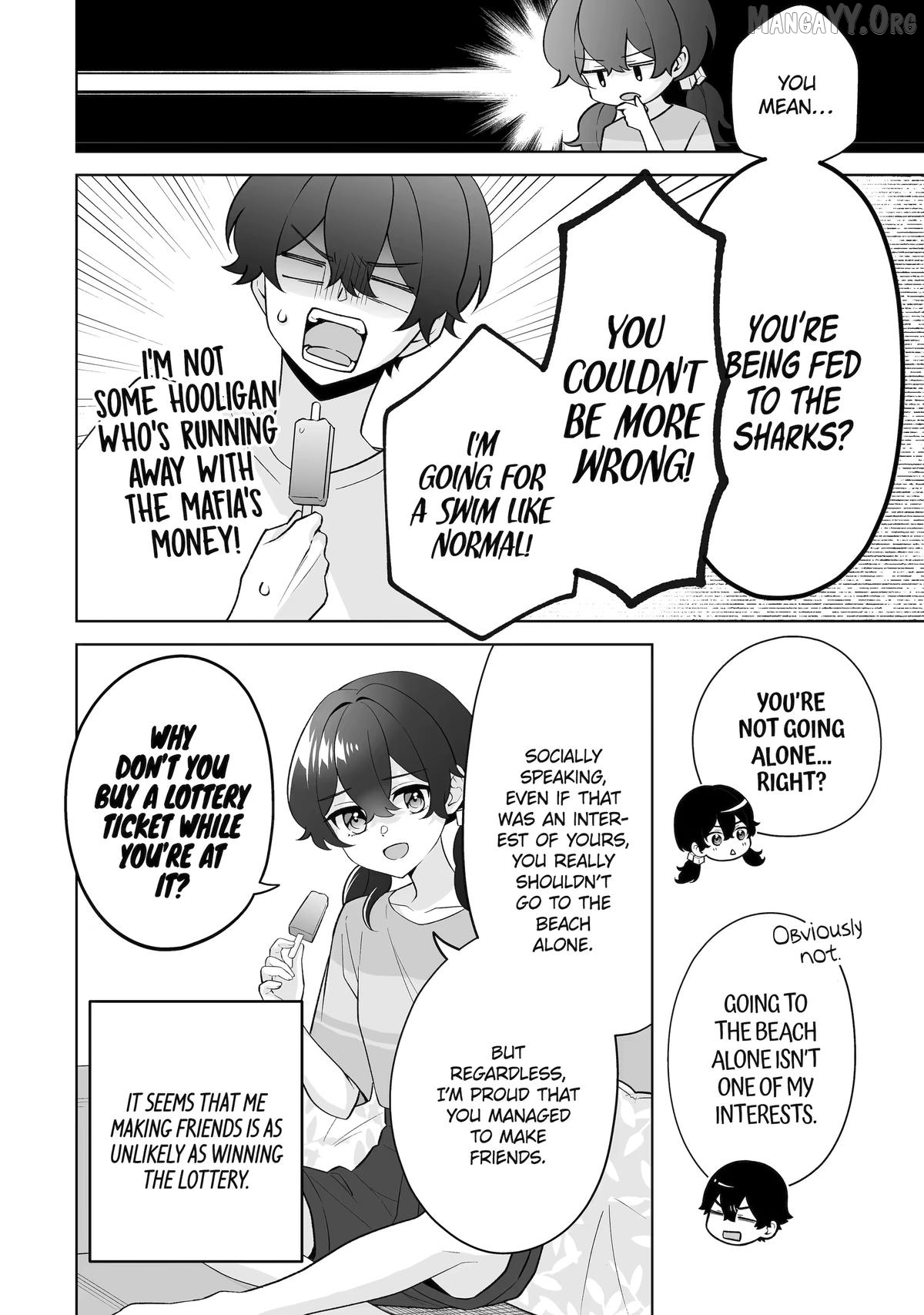 Please Leave Me Alone (For Some Reason, She Wants to Change a Lone Wolf's Helpless High School Life.) Chapter 35 - page 6