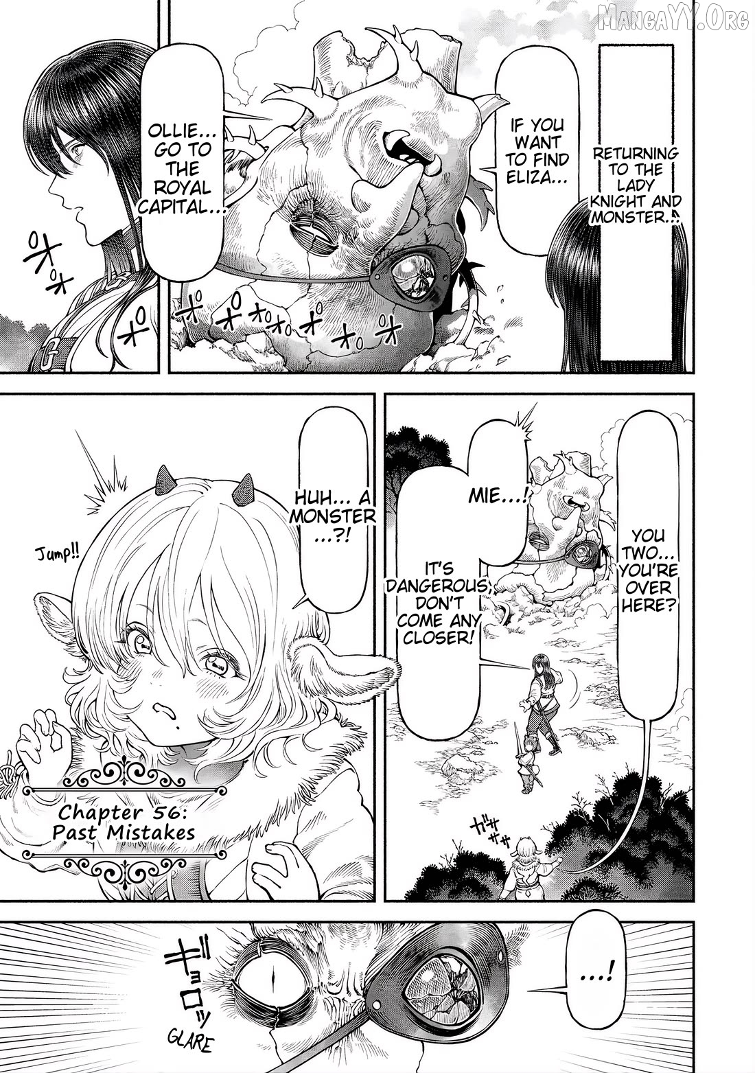 Onna Kishi To Kemomimi No Ko Chapter 56 - page 1