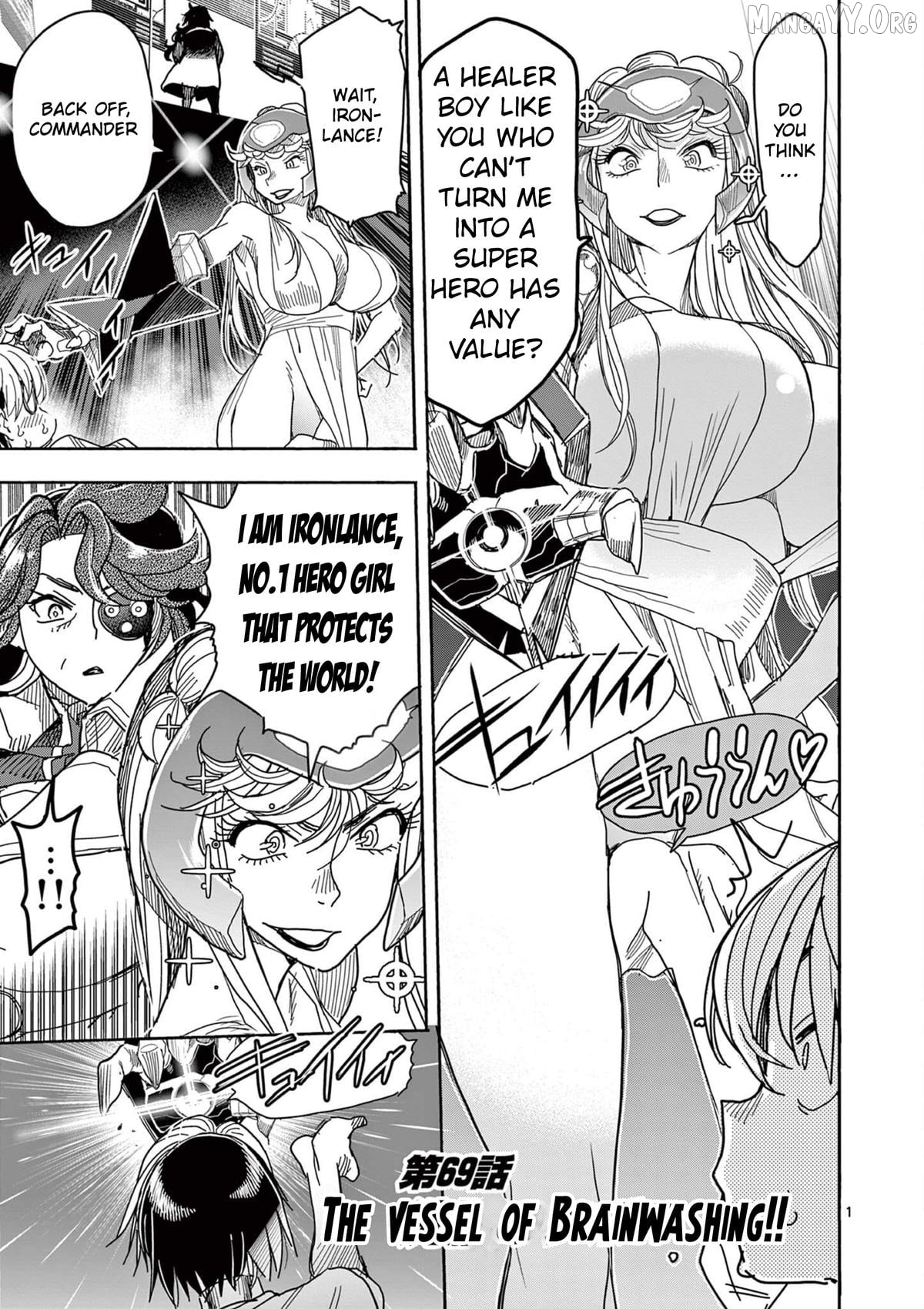 Hero Girl × Healer Boy Touch Or Death Chapter 69 - page 1