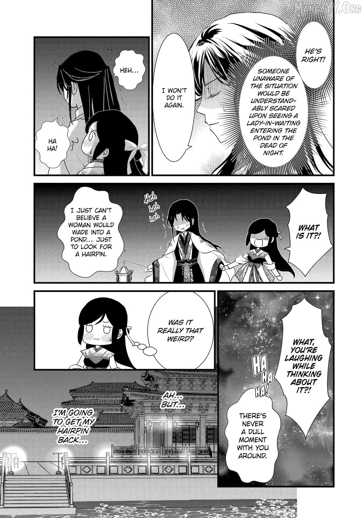 The Emperor's Caretaker: I'm Too Happy Living as a Lady-in-Waiting to Leave the Palace Chapter 36 - page 35