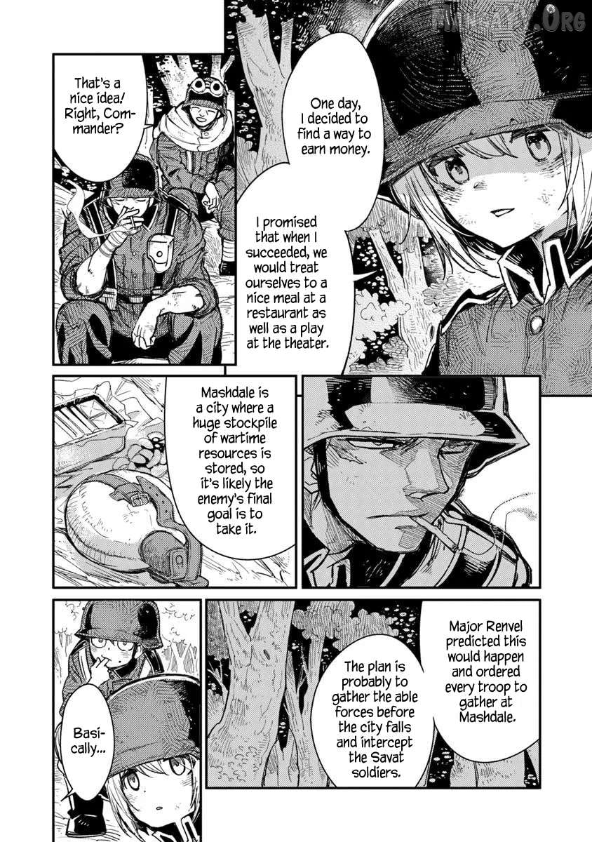 Ts Eiseihei-San No Senjou Nikki Chapter 20 - page 2