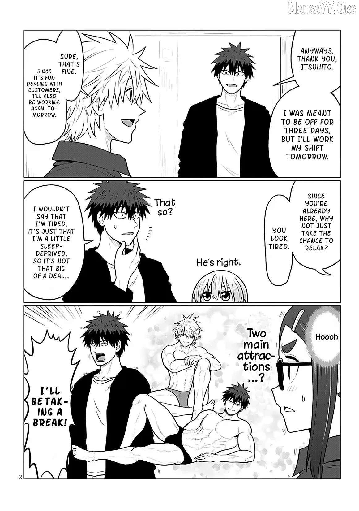 Uzaki-chan wa Asobitai! Chapter 133 - page 2
