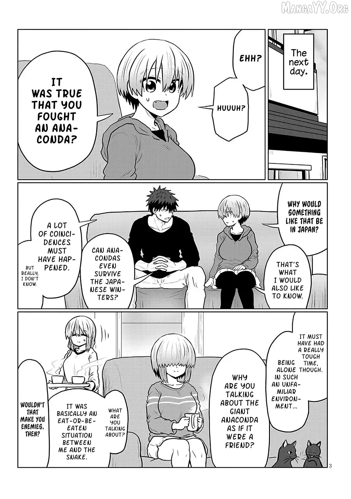 Uzaki-chan wa Asobitai! Chapter 133 - page 3