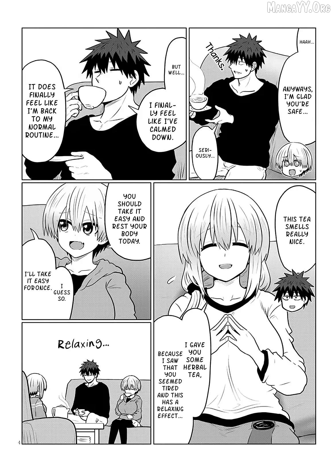 Uzaki-chan wa Asobitai! Chapter 133 - page 4