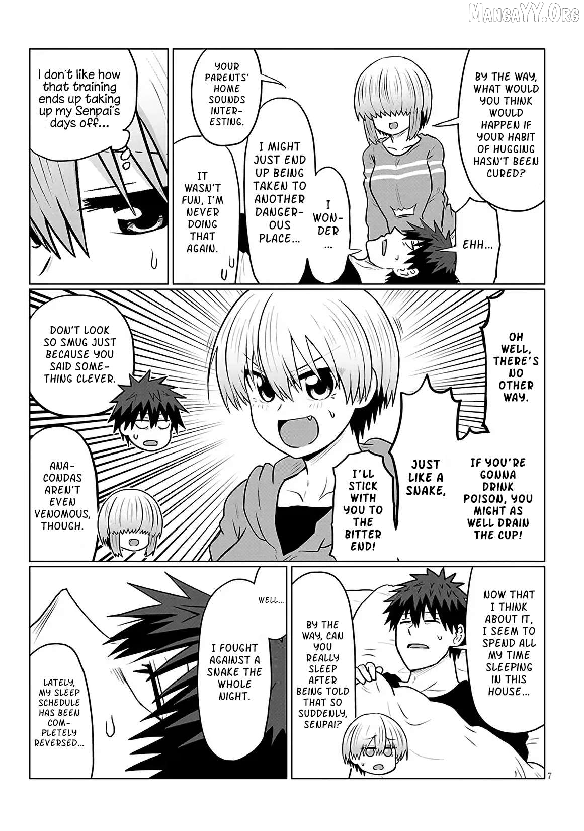 Uzaki-chan wa Asobitai! Chapter 133 - page 7