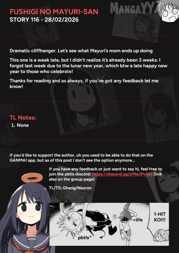 Fushigi no Mayuri-san Chapter 116 - page 5