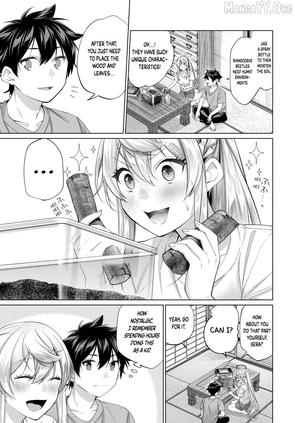 All My Neighbors are Convinced the Female Knight from My Rice Field Is My Wife Chapter 67 - page 13