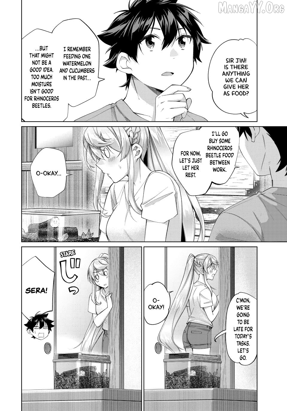 All My Neighbors are Convinced the Female Knight from My Rice Field Is My Wife Chapter 67 - page 16