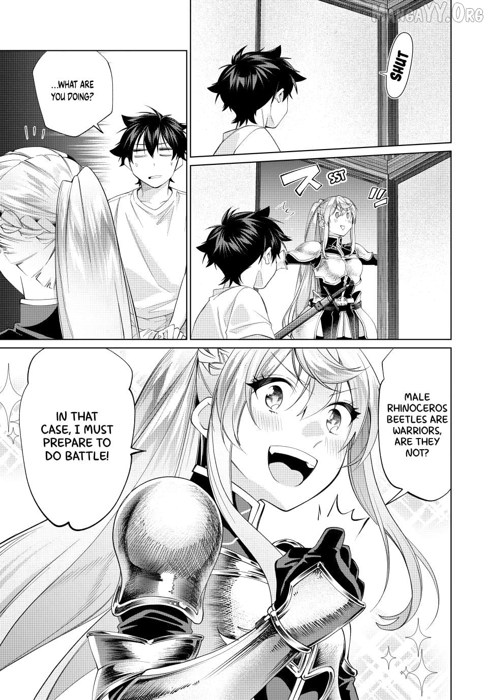 All My Neighbors are Convinced the Female Knight from My Rice Field Is My Wife Chapter 67 - page 23