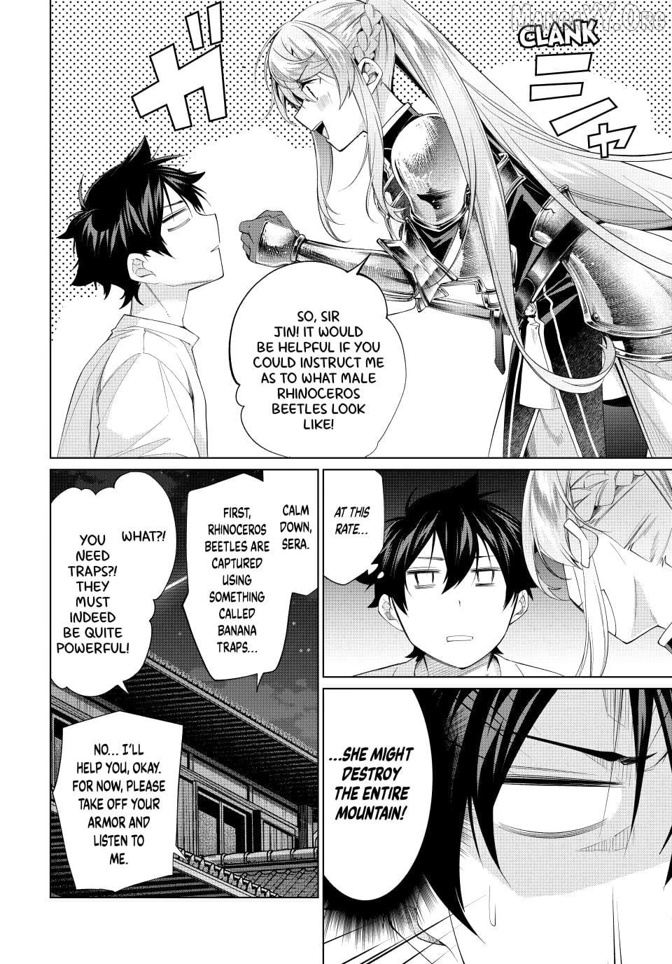 All My Neighbors are Convinced the Female Knight from My Rice Field Is My Wife Chapter 67 - page 24