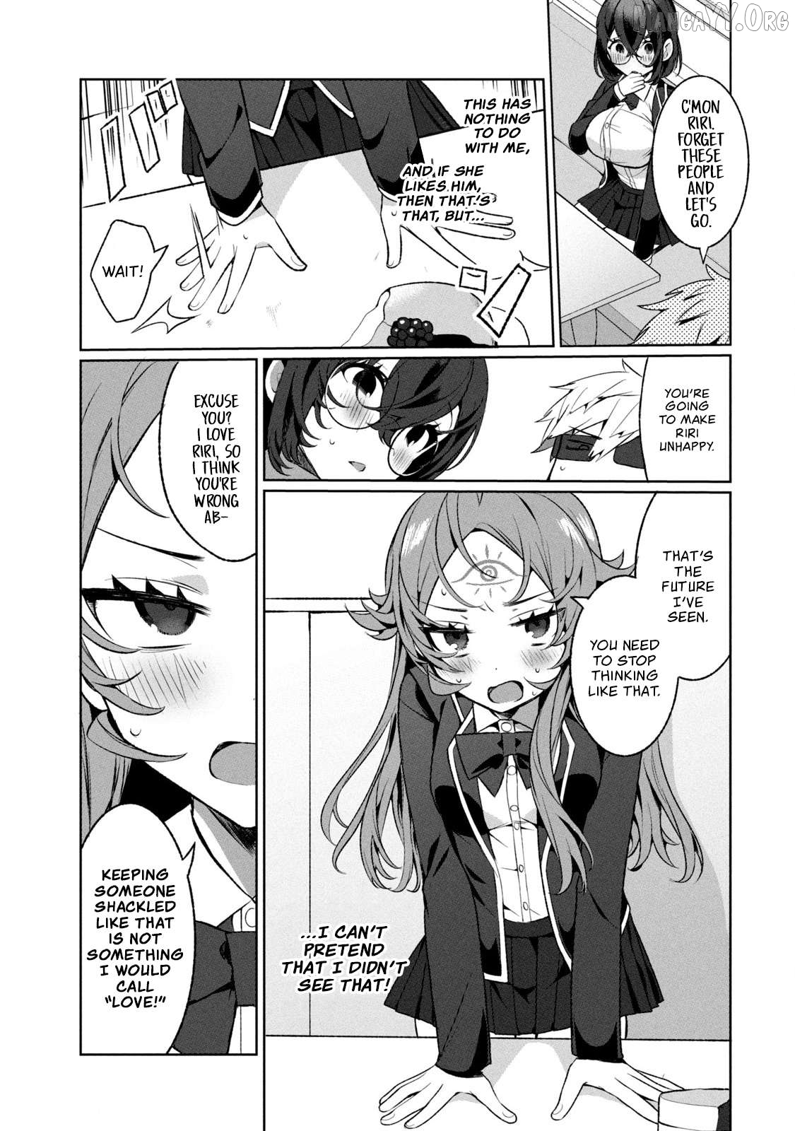 Koi To Senrigan To Aonisai Chapter 8 - page 9