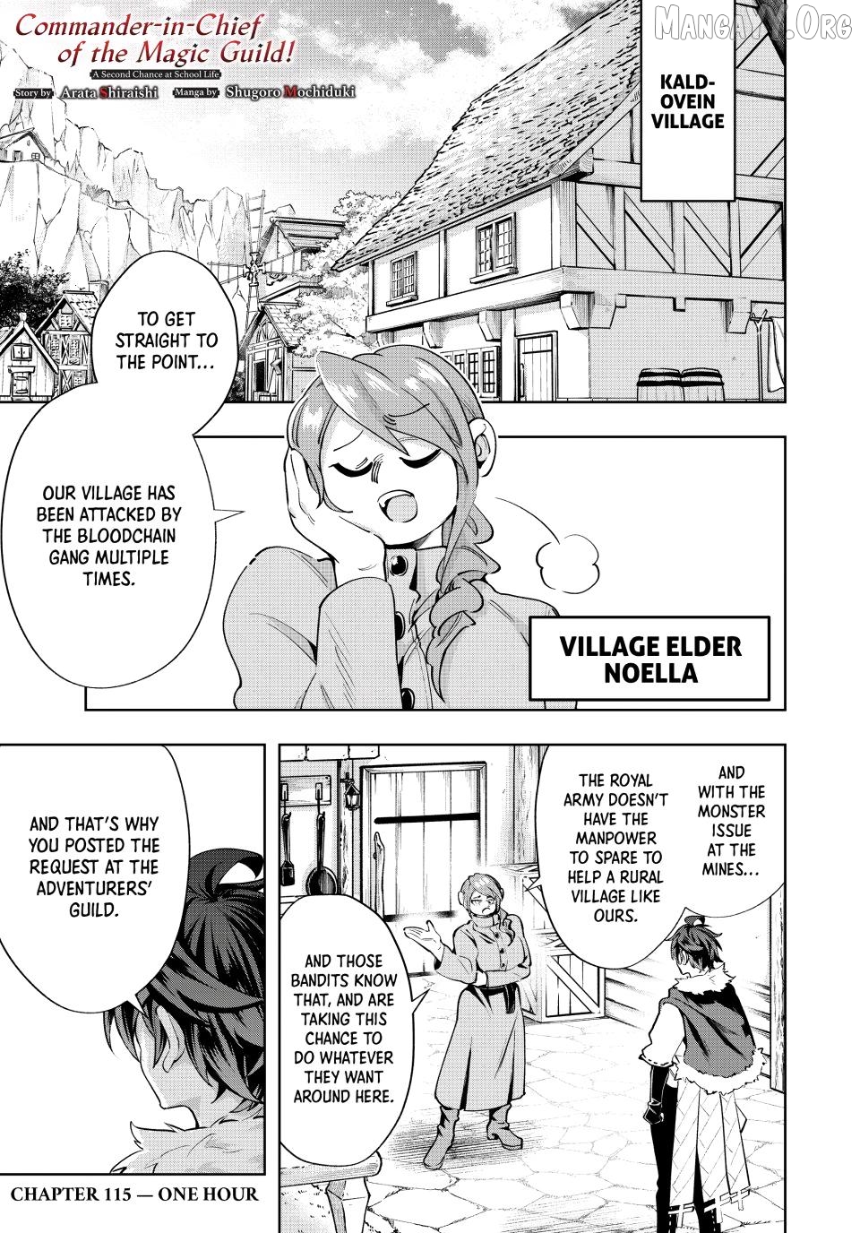 Majutsu Guild Sousui ~Umarekawatte Imasara Yarinaosu Nidome no Gakuin Seikatsu~ Chapter 115 - page 1